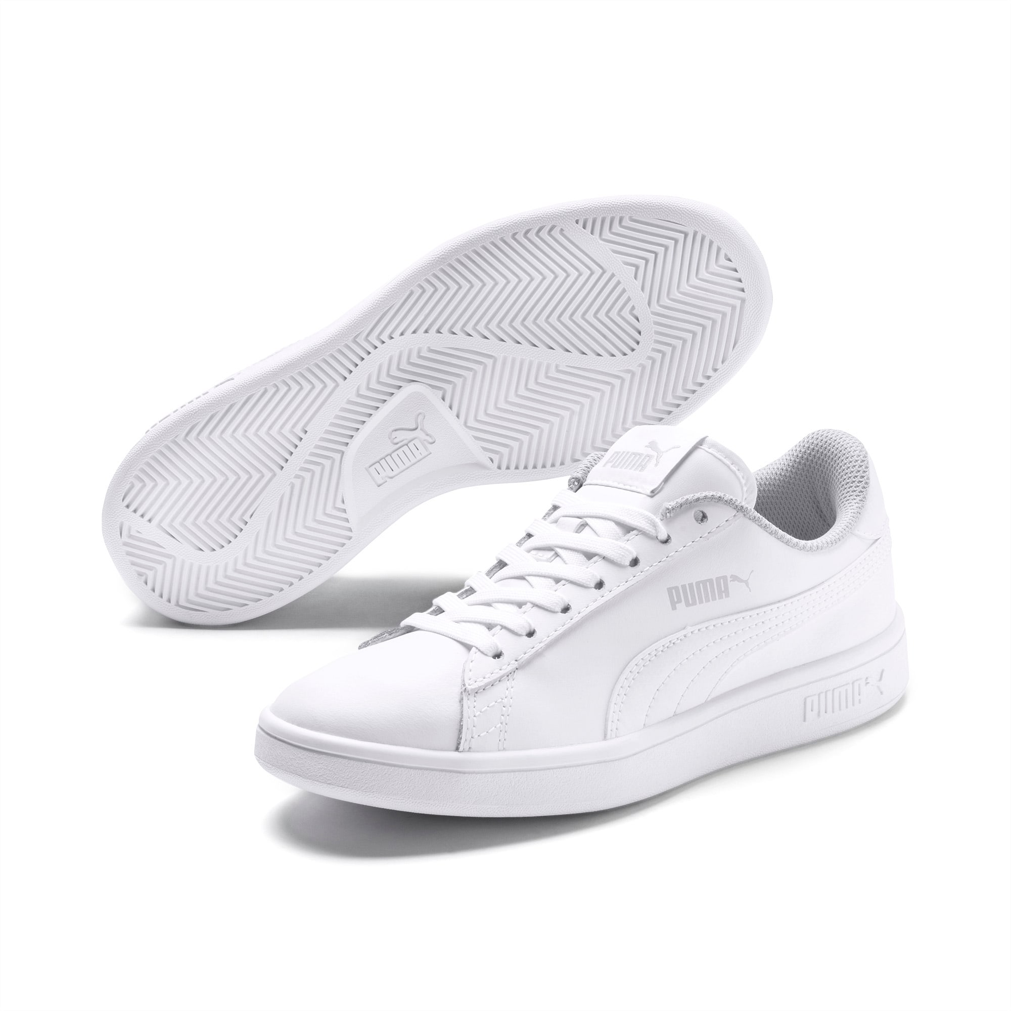 smash v2 leather sneakers puma