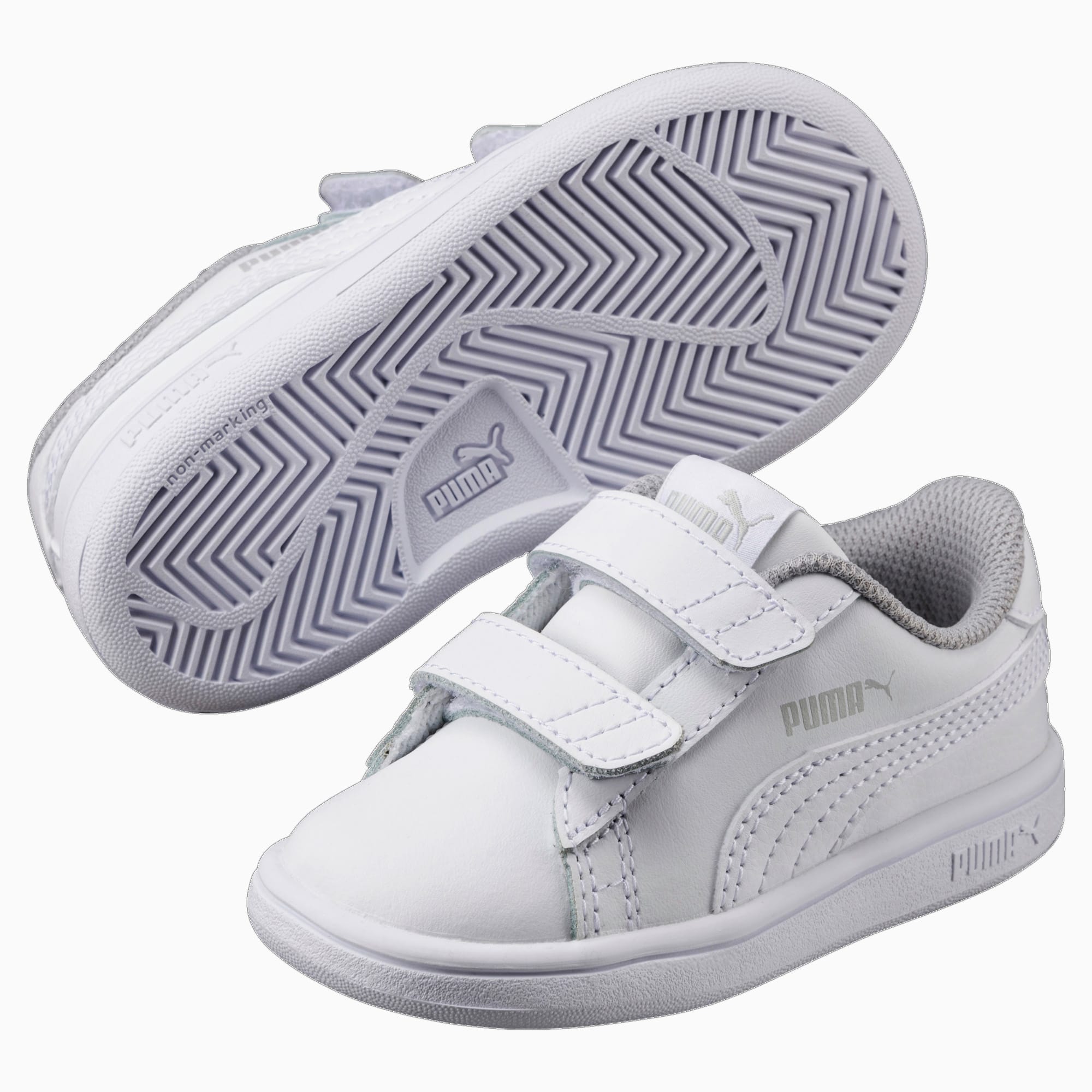 Puma trainers kids white shop