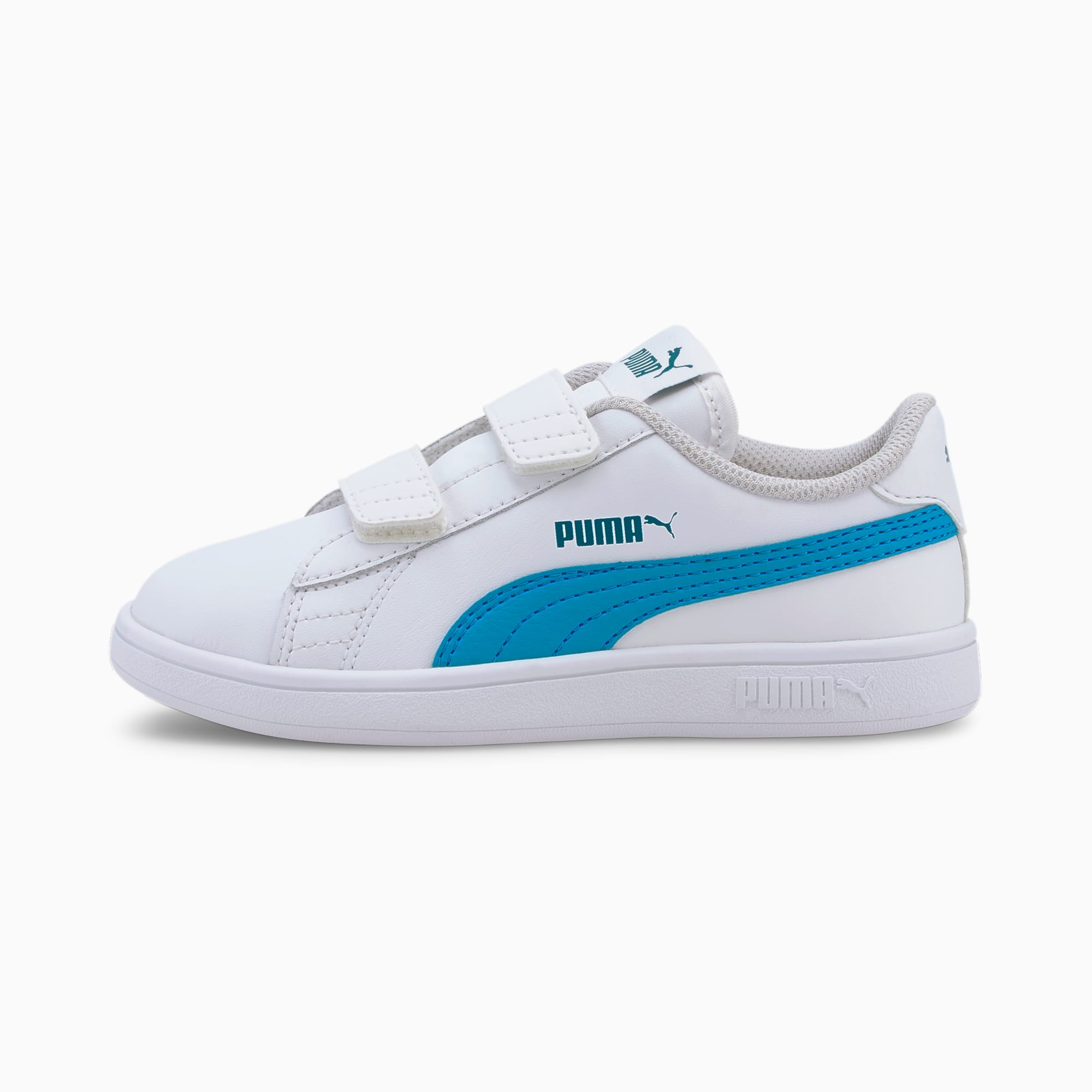 Buy Puma Smash V2 Unisex Grey Sneakers - 3 Online