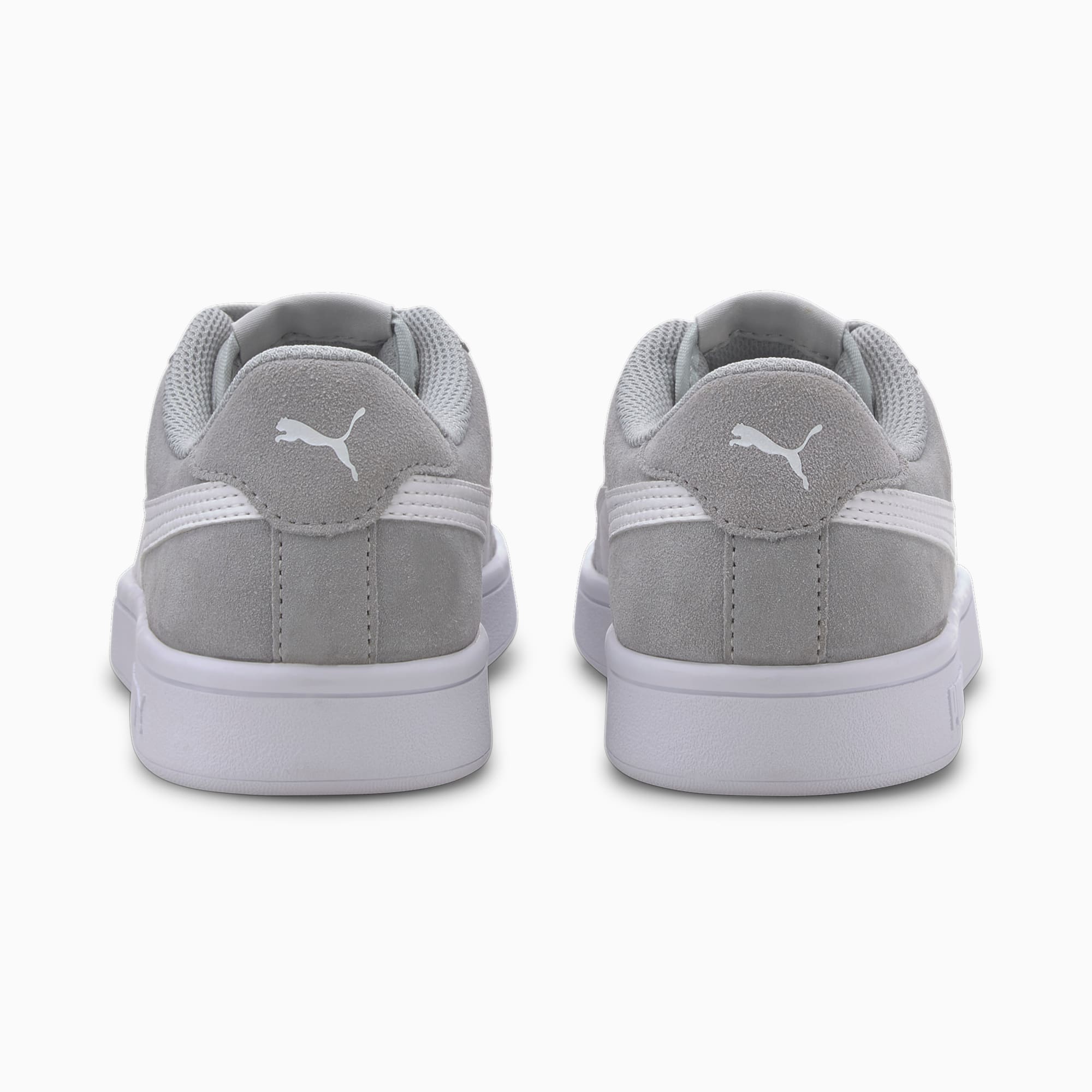 Puma smash discount v2 grey suede