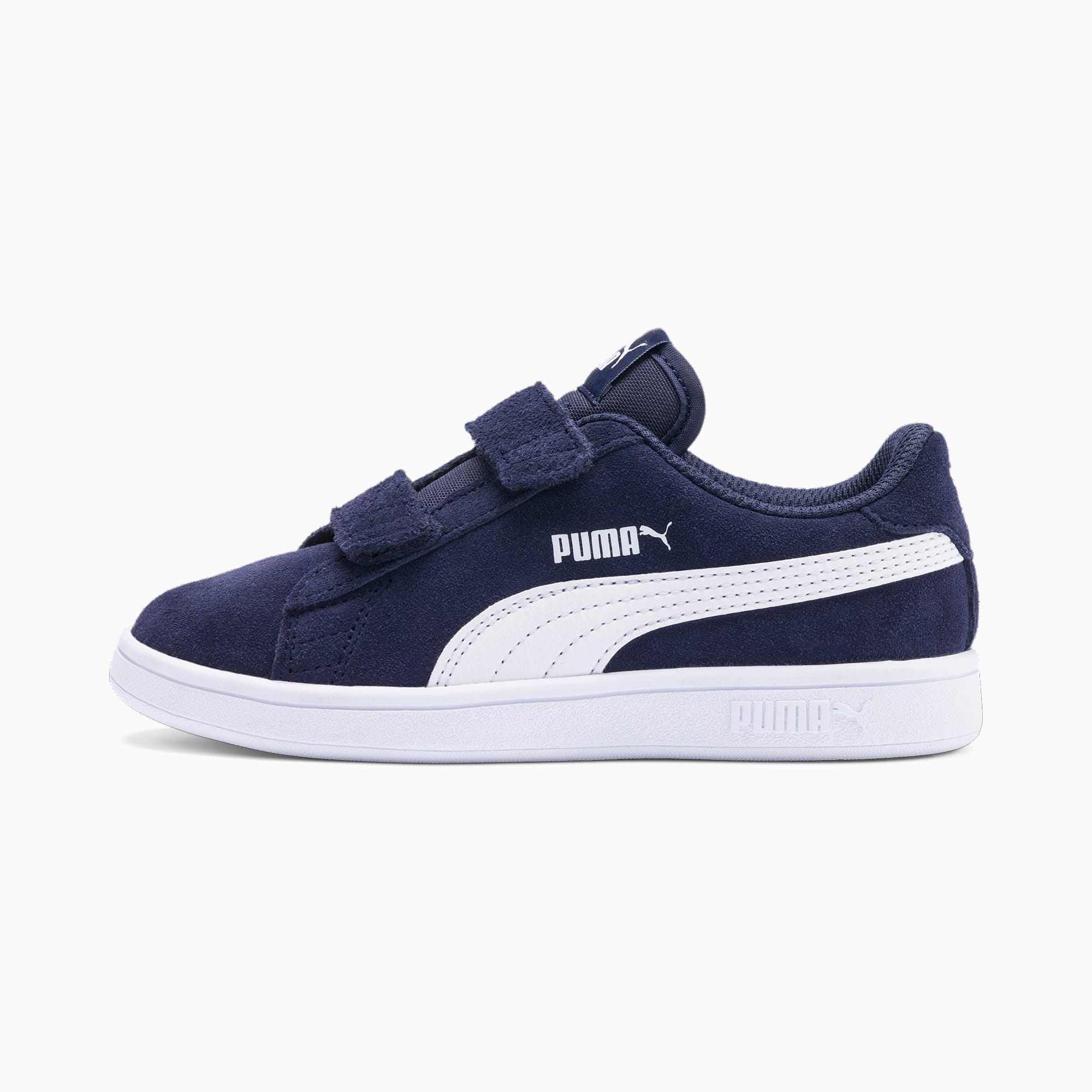 Smash v2 Suede Kids' Trainers | Peacoat 
