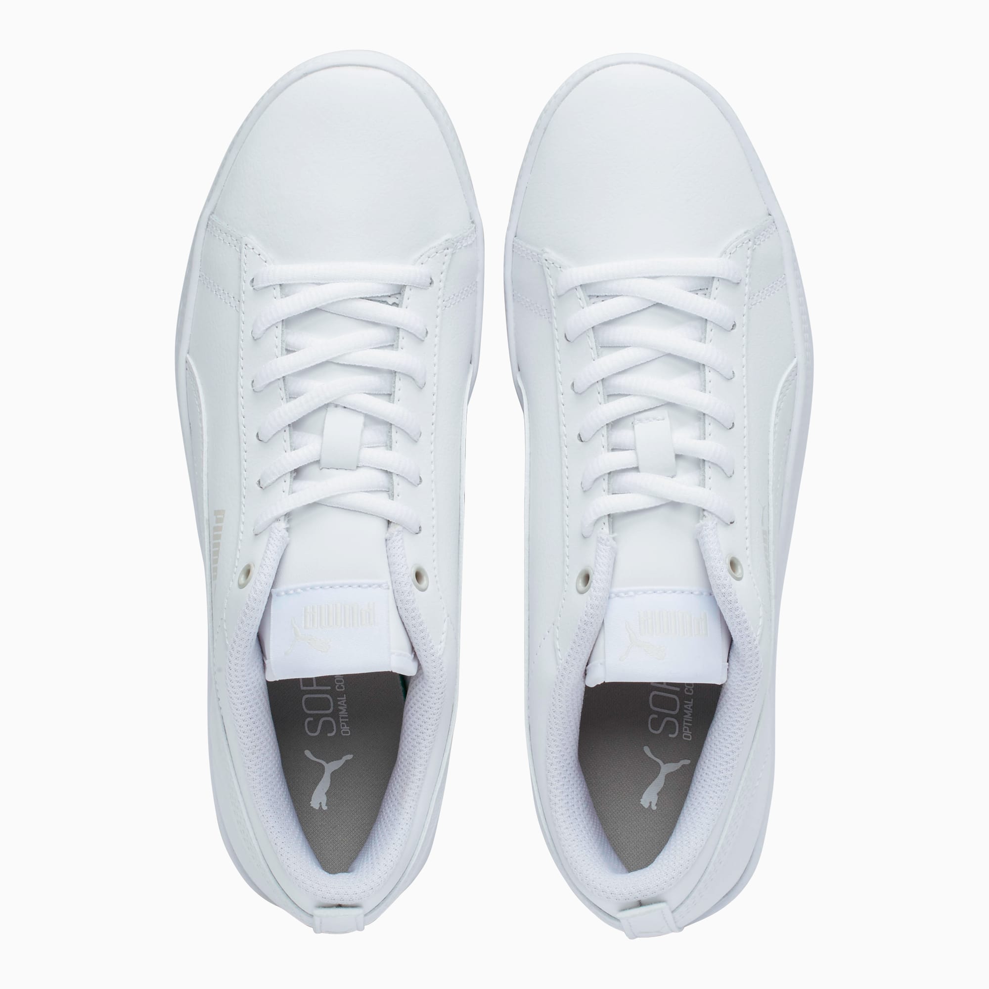 puma smash v2 white womens