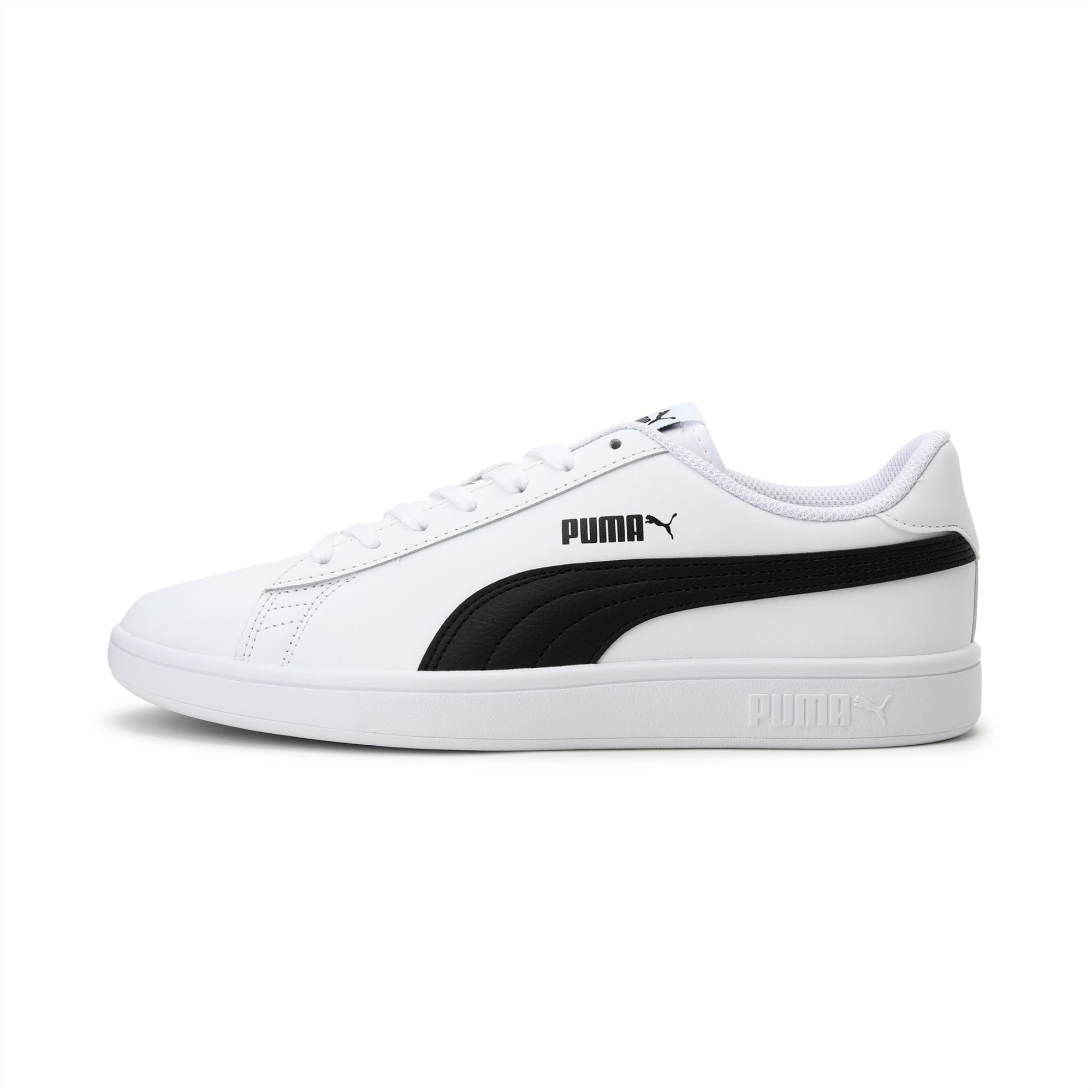 PUMA Smash v2 Sneakers | Puma White-Puma Black | PUMA New Arrivals | PUMA