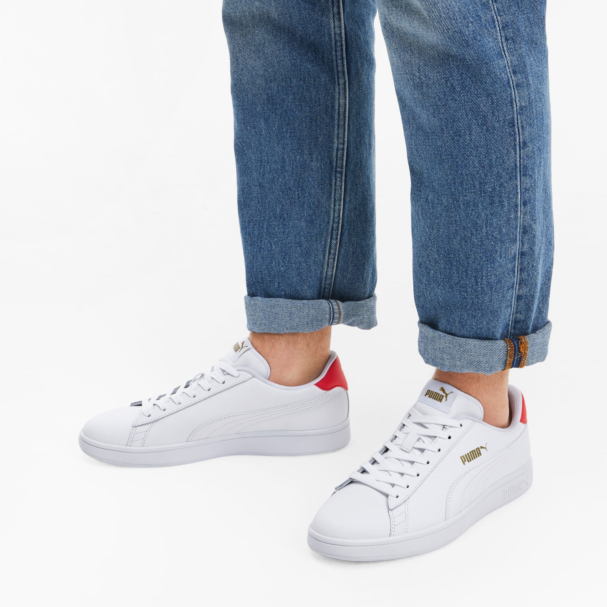 Puma smash leather sneakers new arrivals
