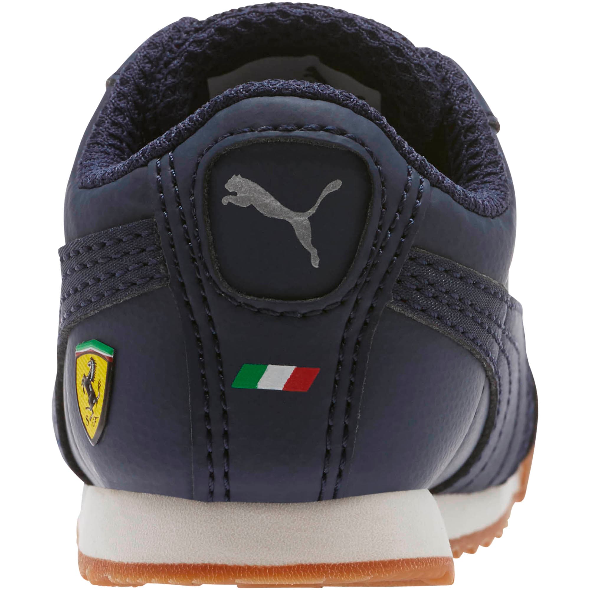 Tenis puma roma top ferrari azul marino