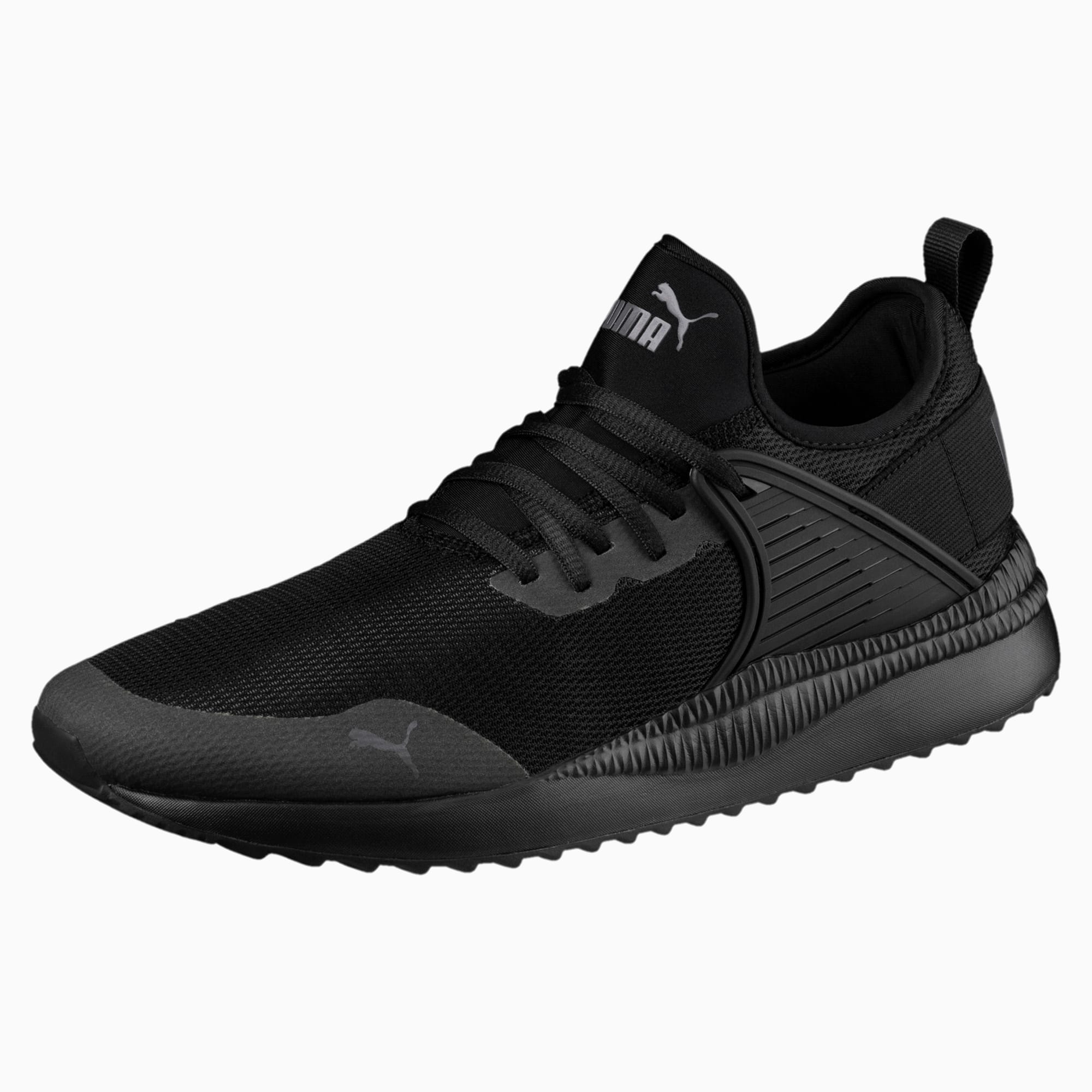 black puma sneakers