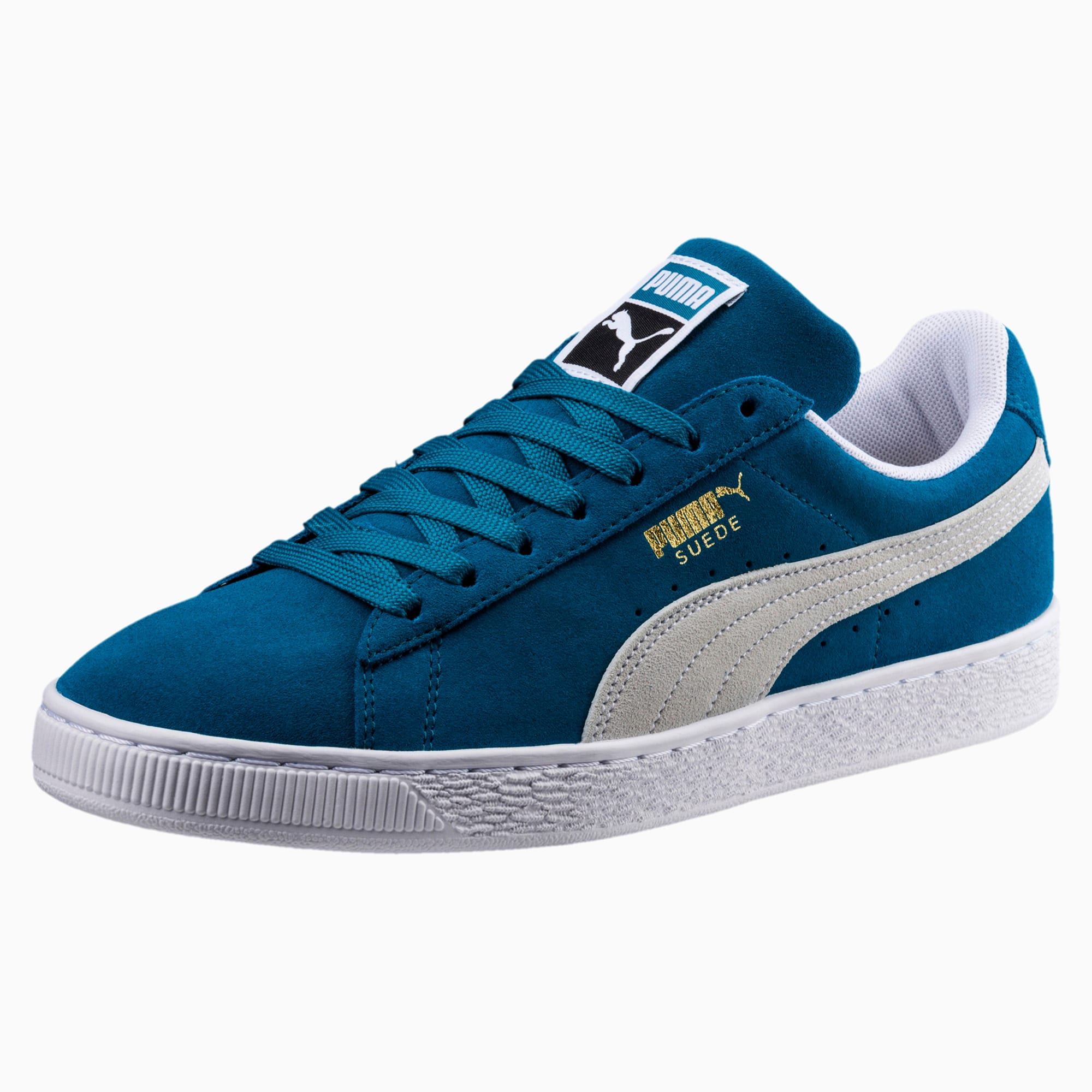 puma suede classic houndstooth trainers