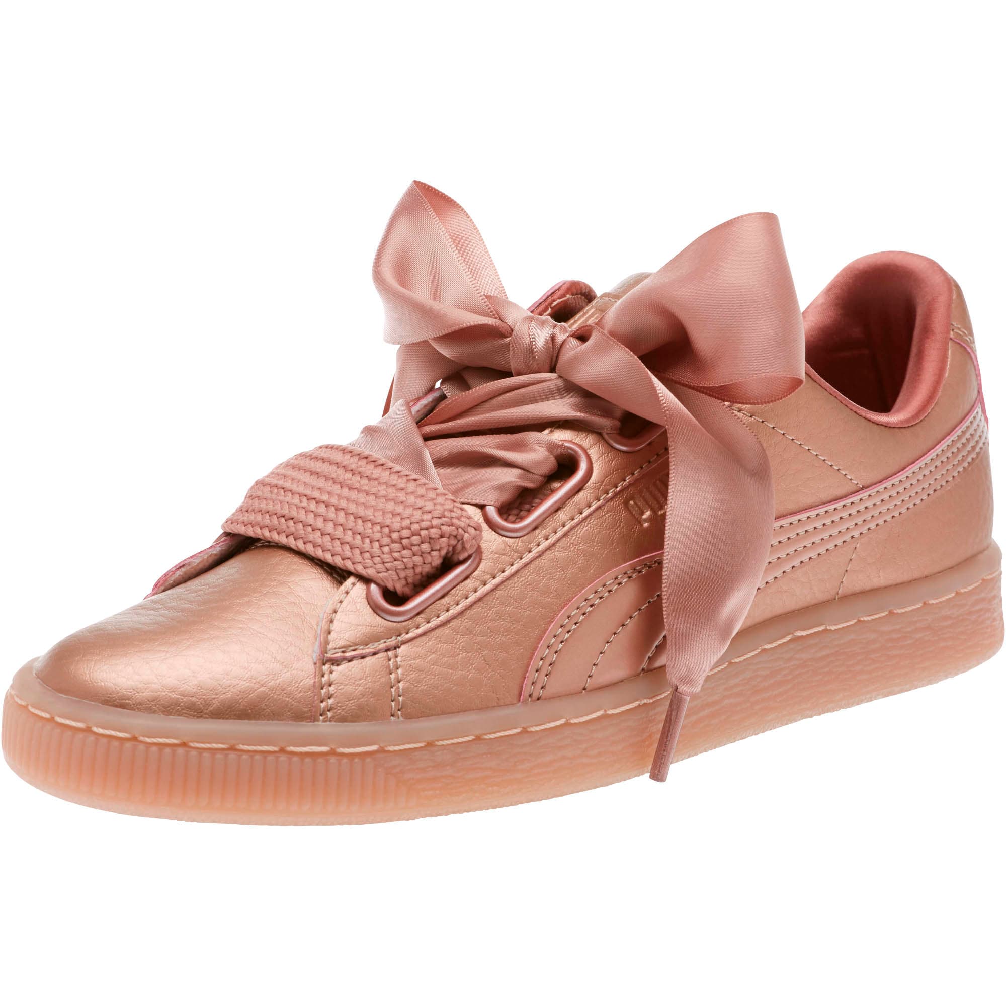 Basket Heart Copper Women's Sneakers 