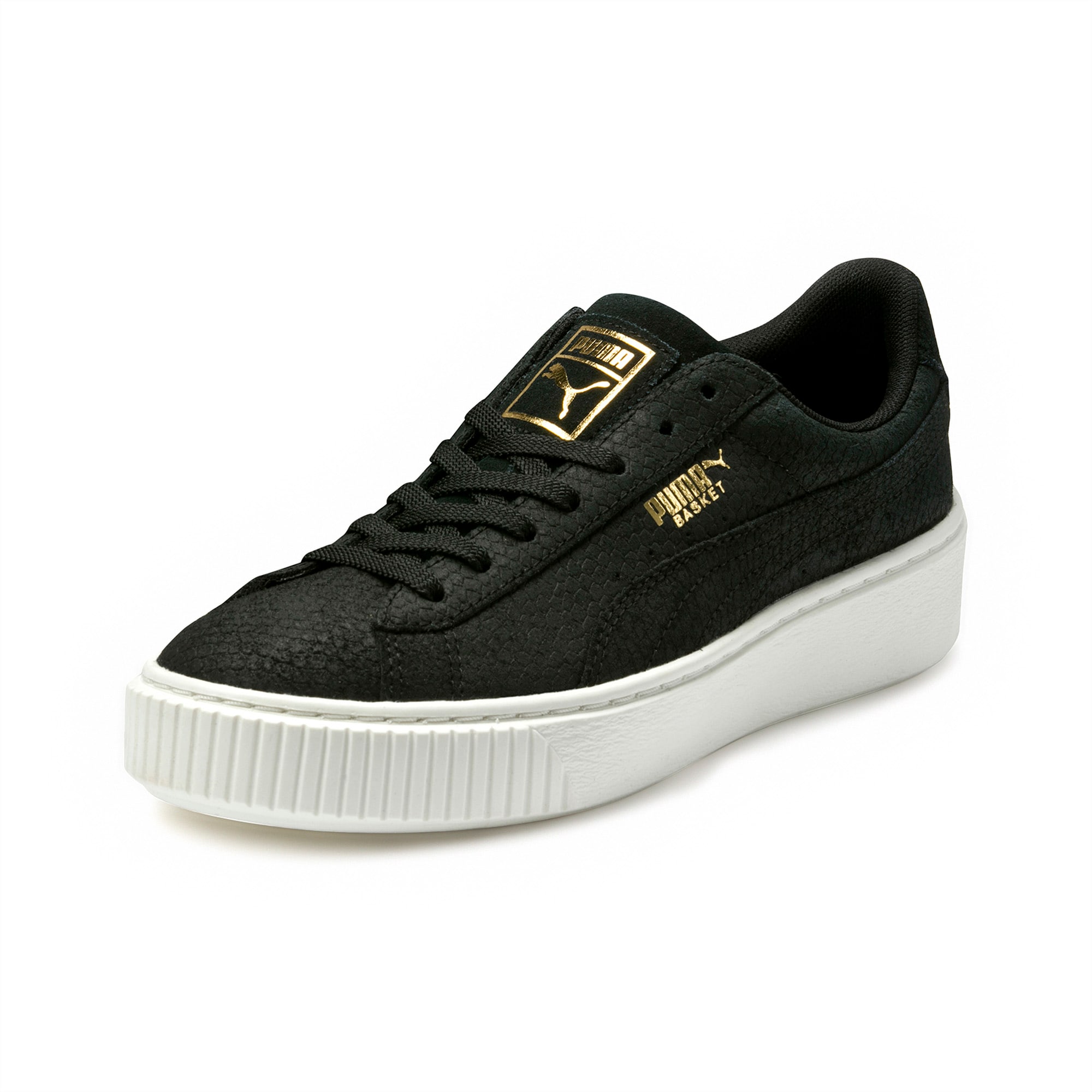 puma platform euphoria black