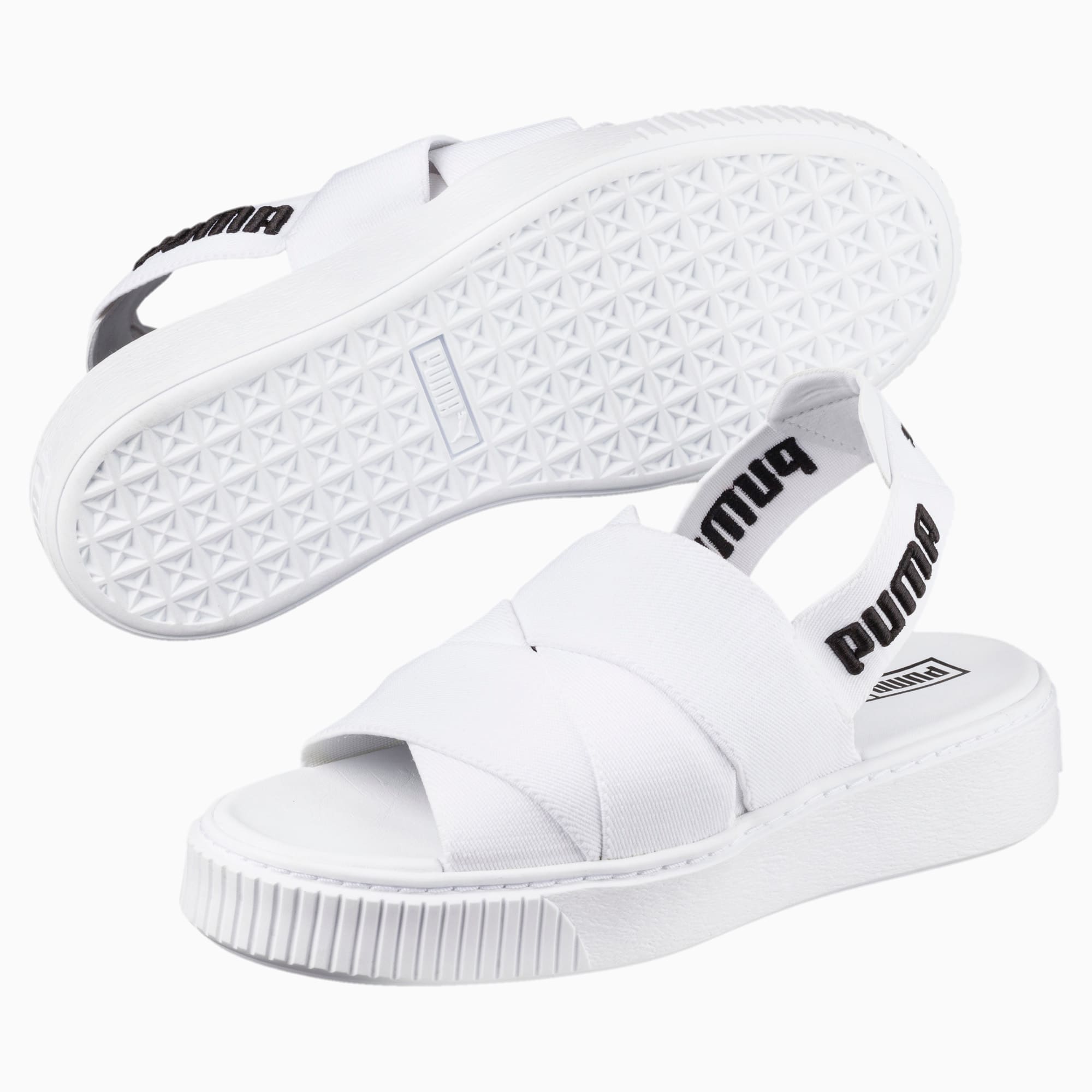 puma platform slippers