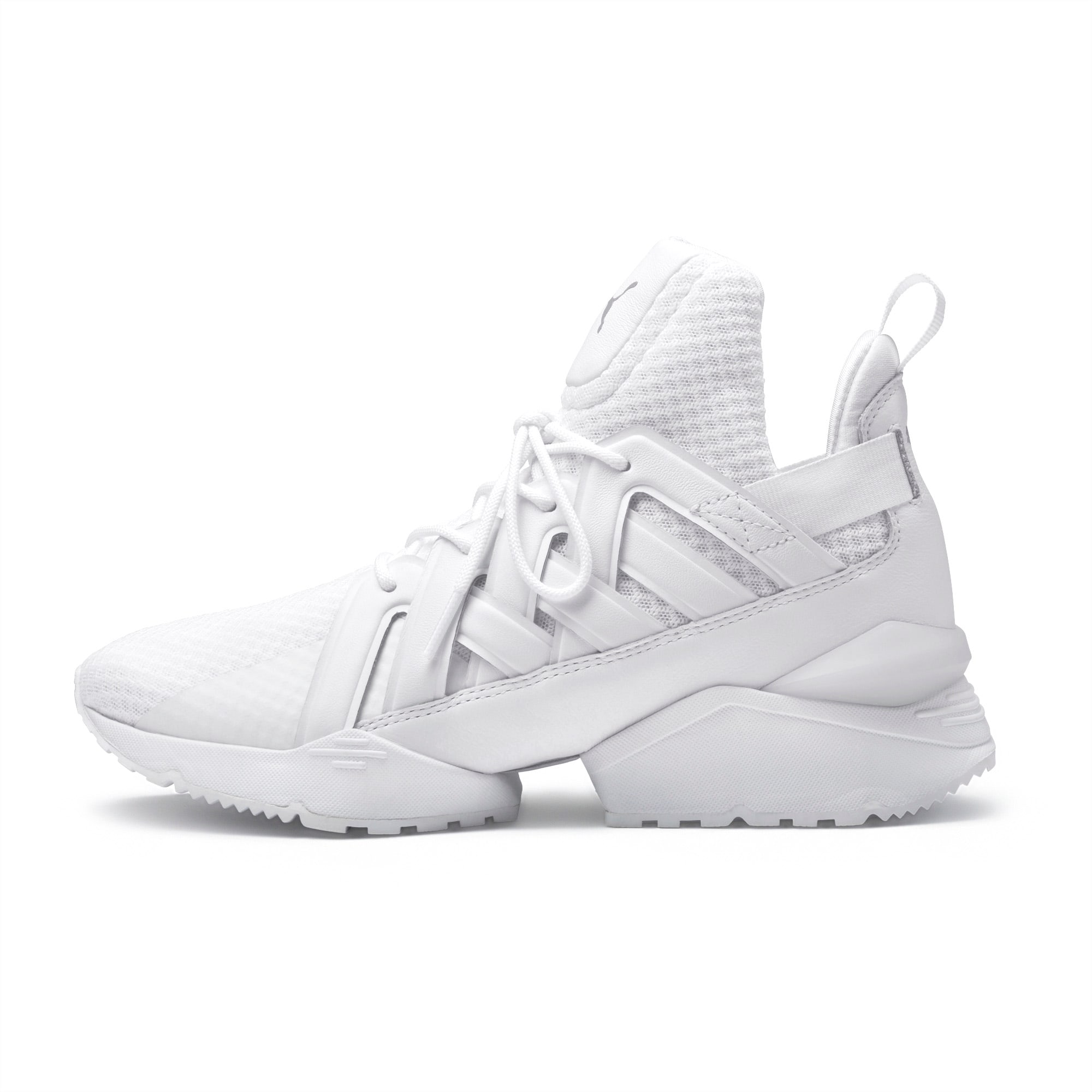puma muse white