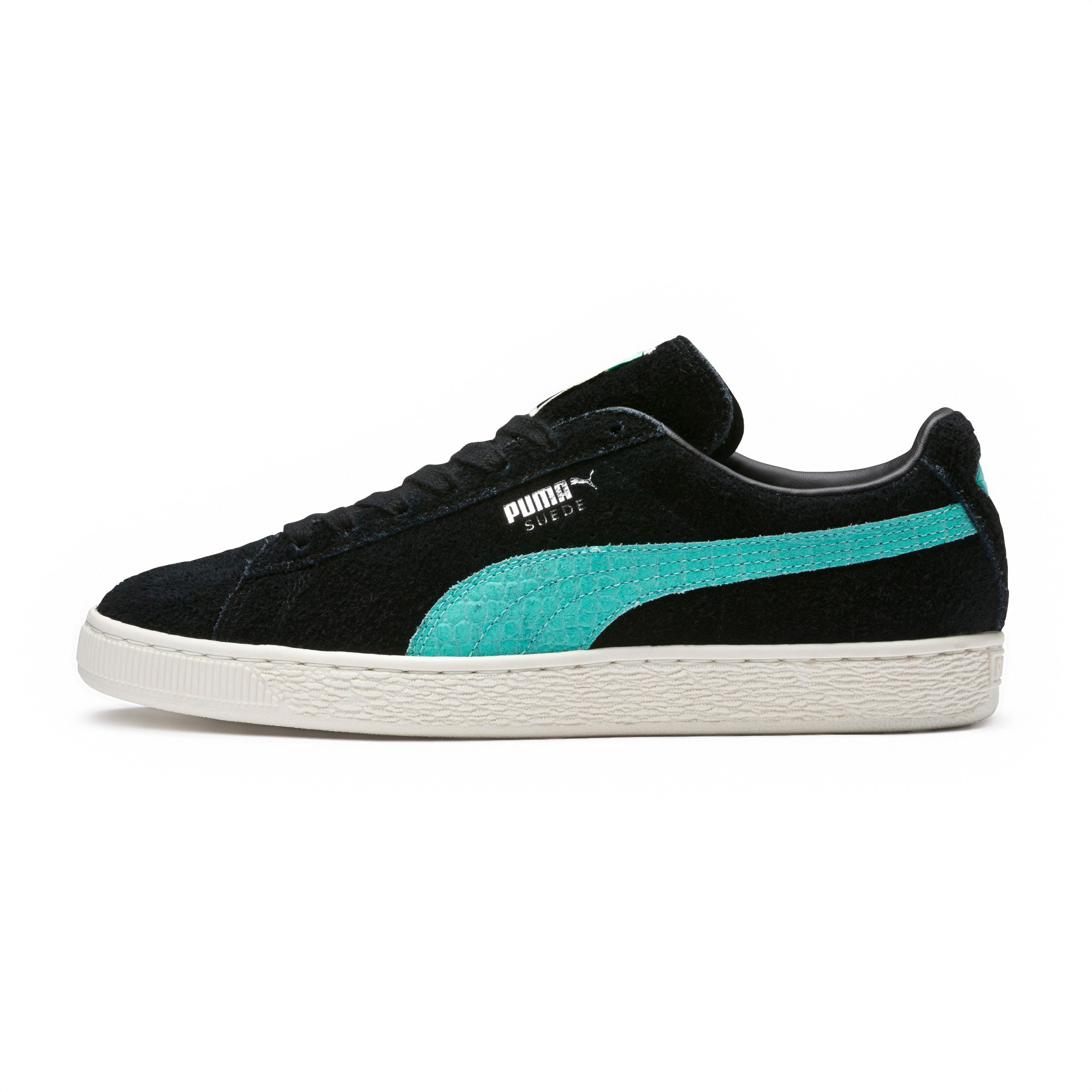 puma suede diamond azul