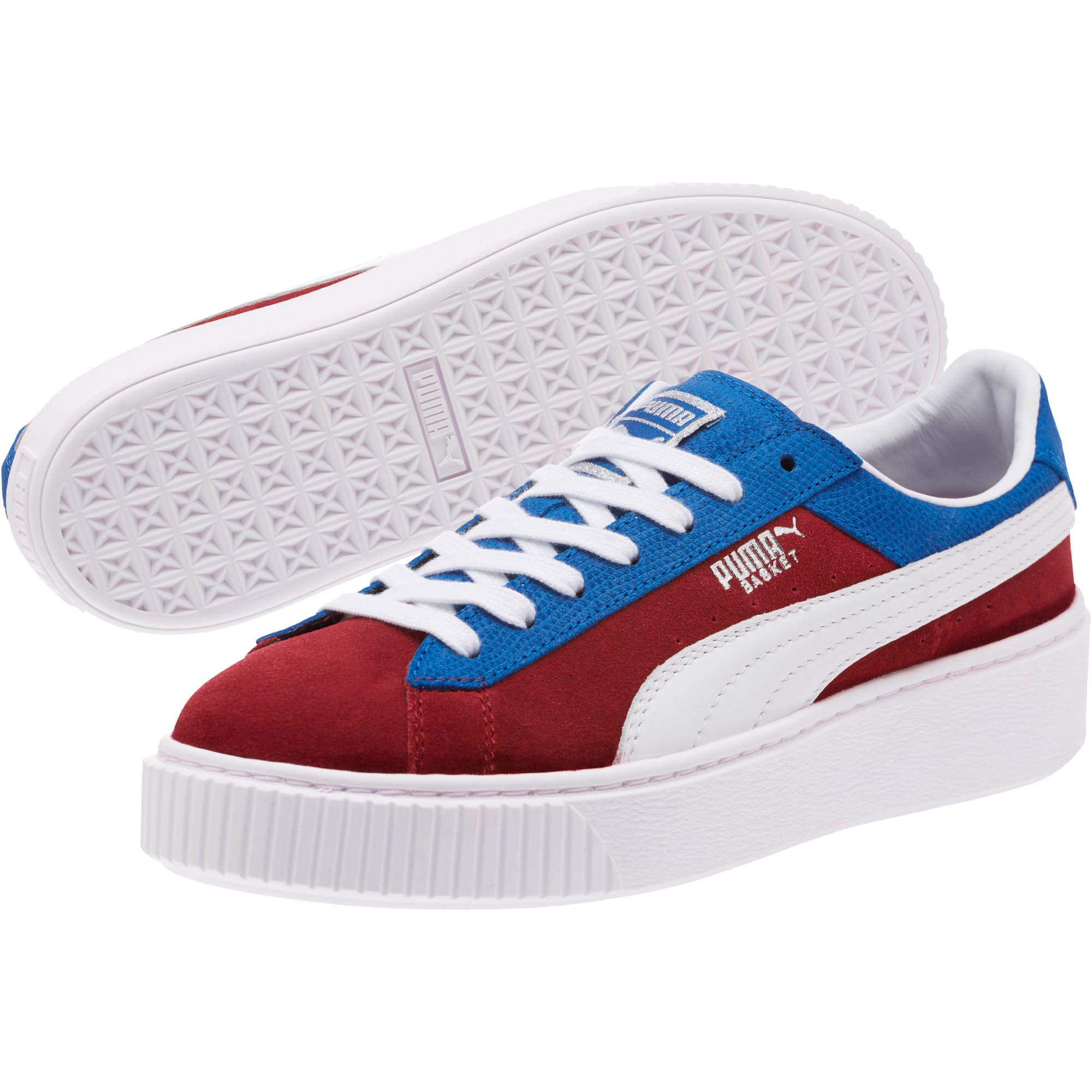 puma colorblock sneakers