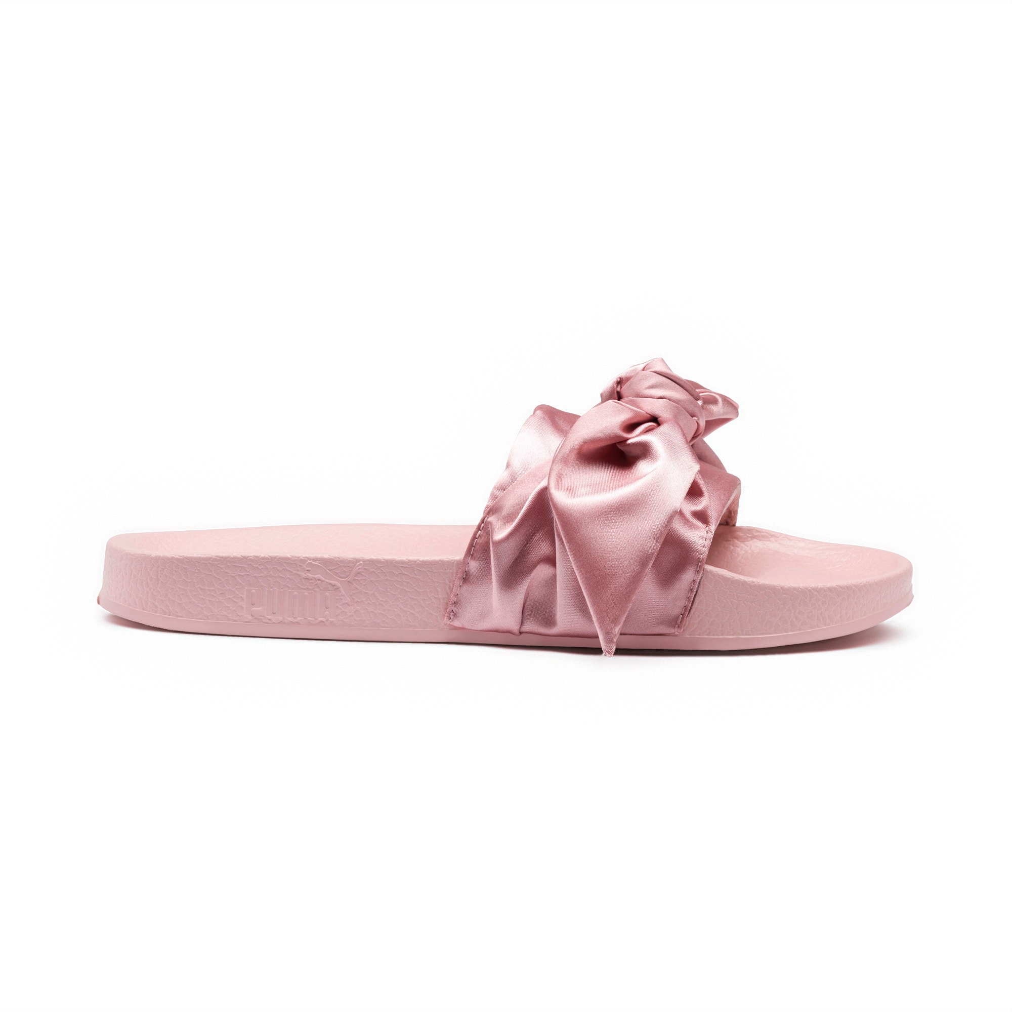 puma bow slides pink