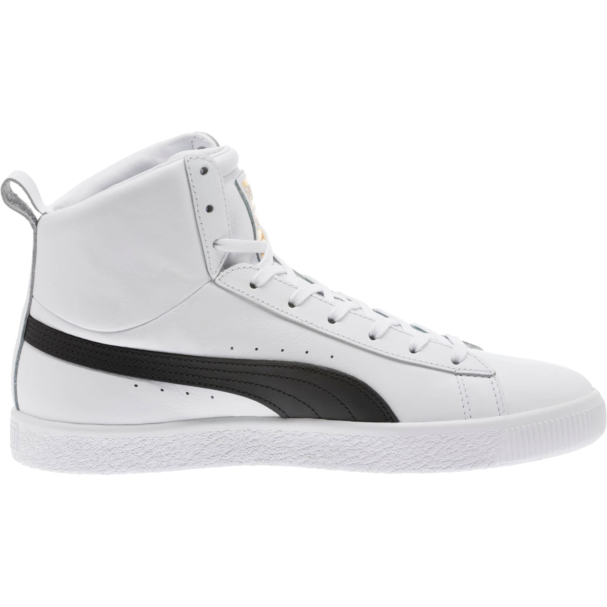 puma men's clyde core mid sneaker