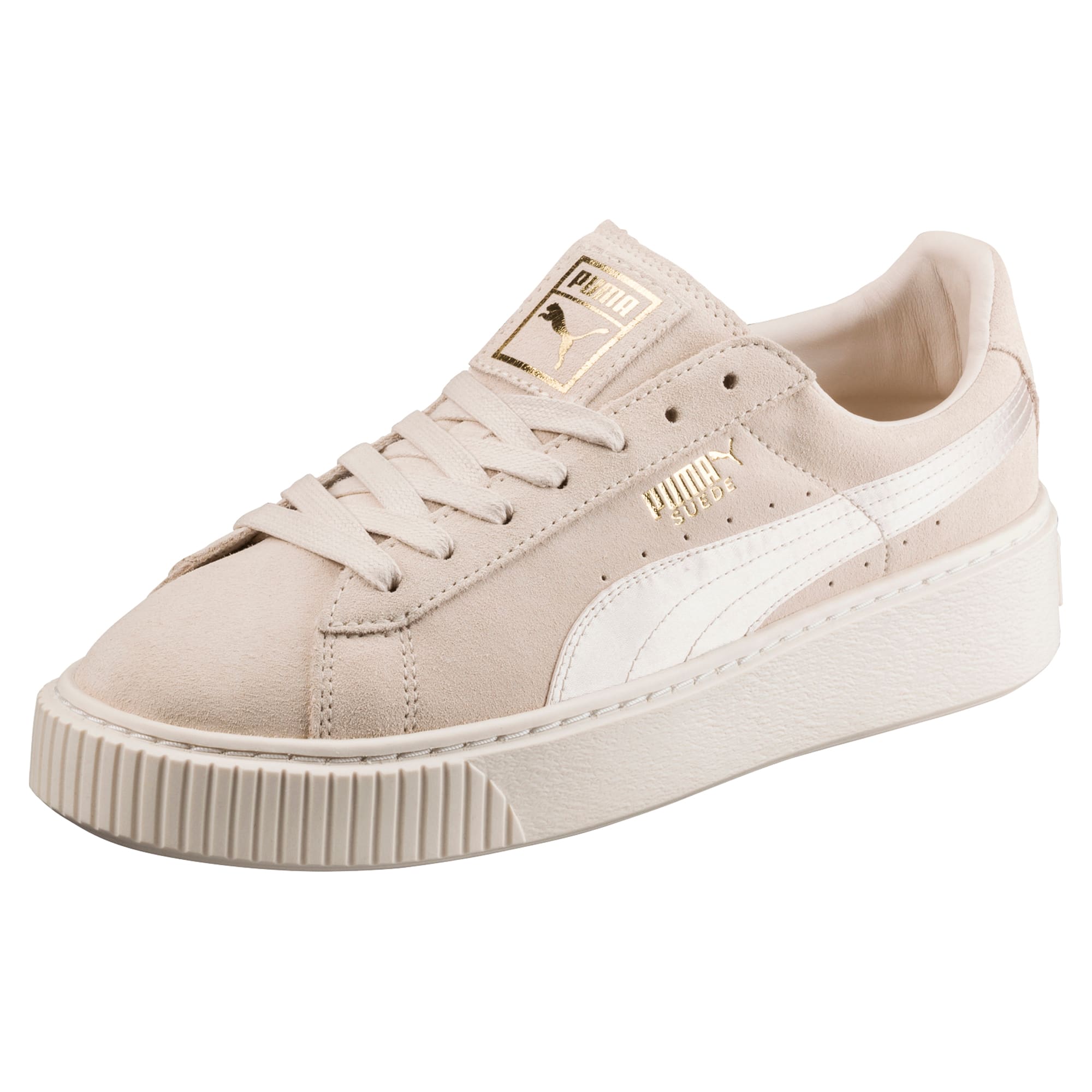 puma platform satin