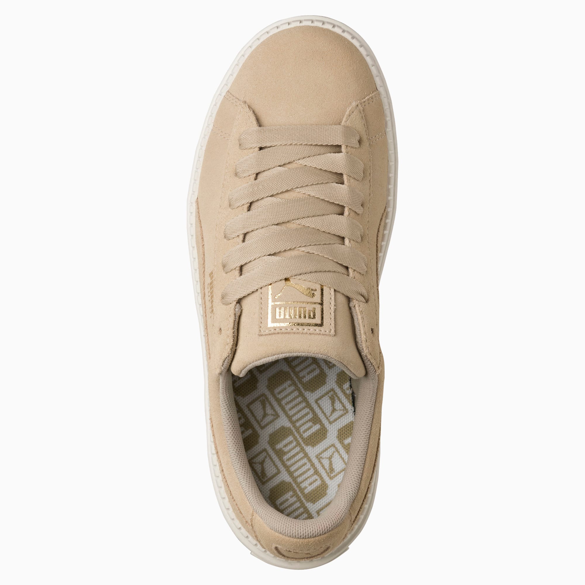 Puma suede platform trace trainers best sale