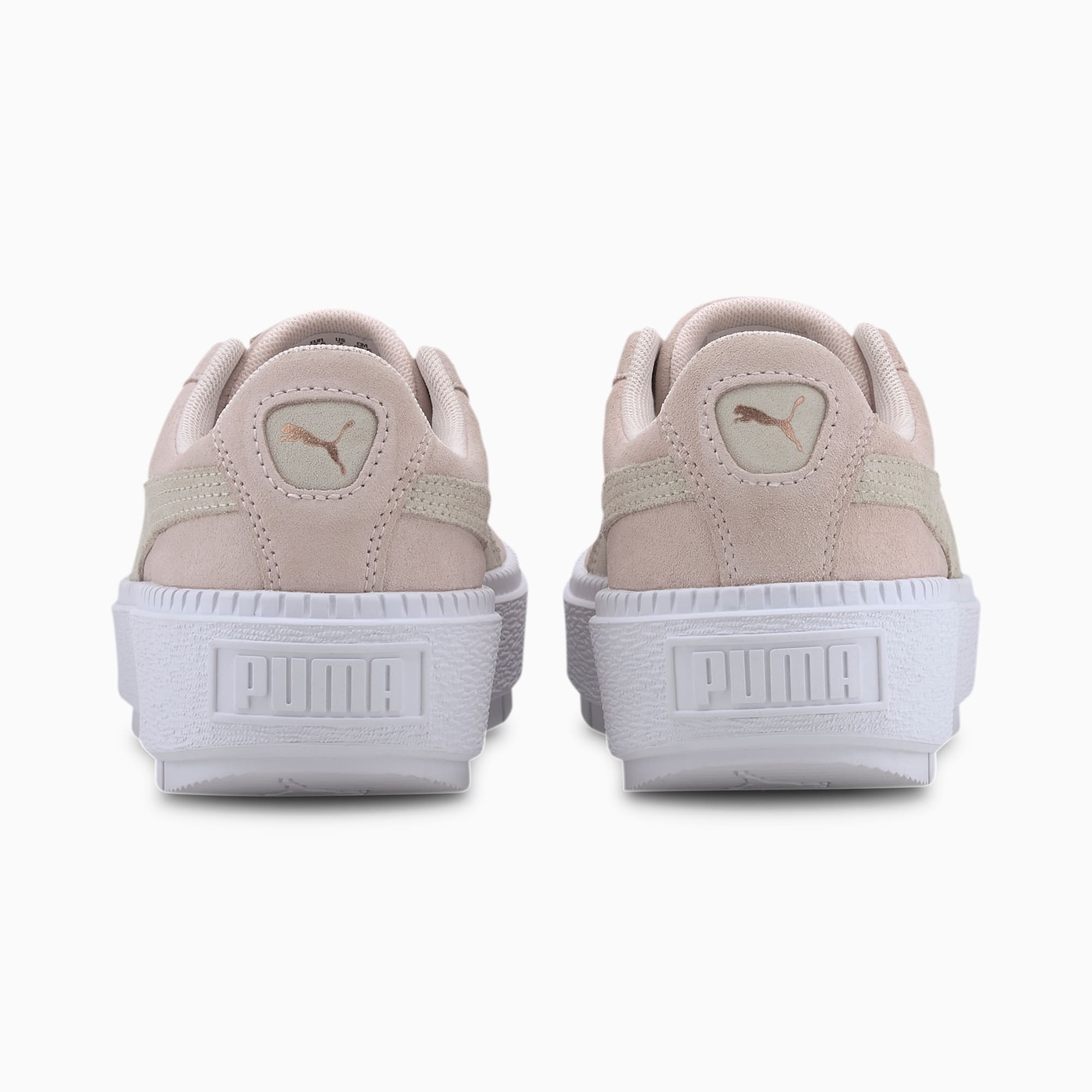 puma platform trace beige