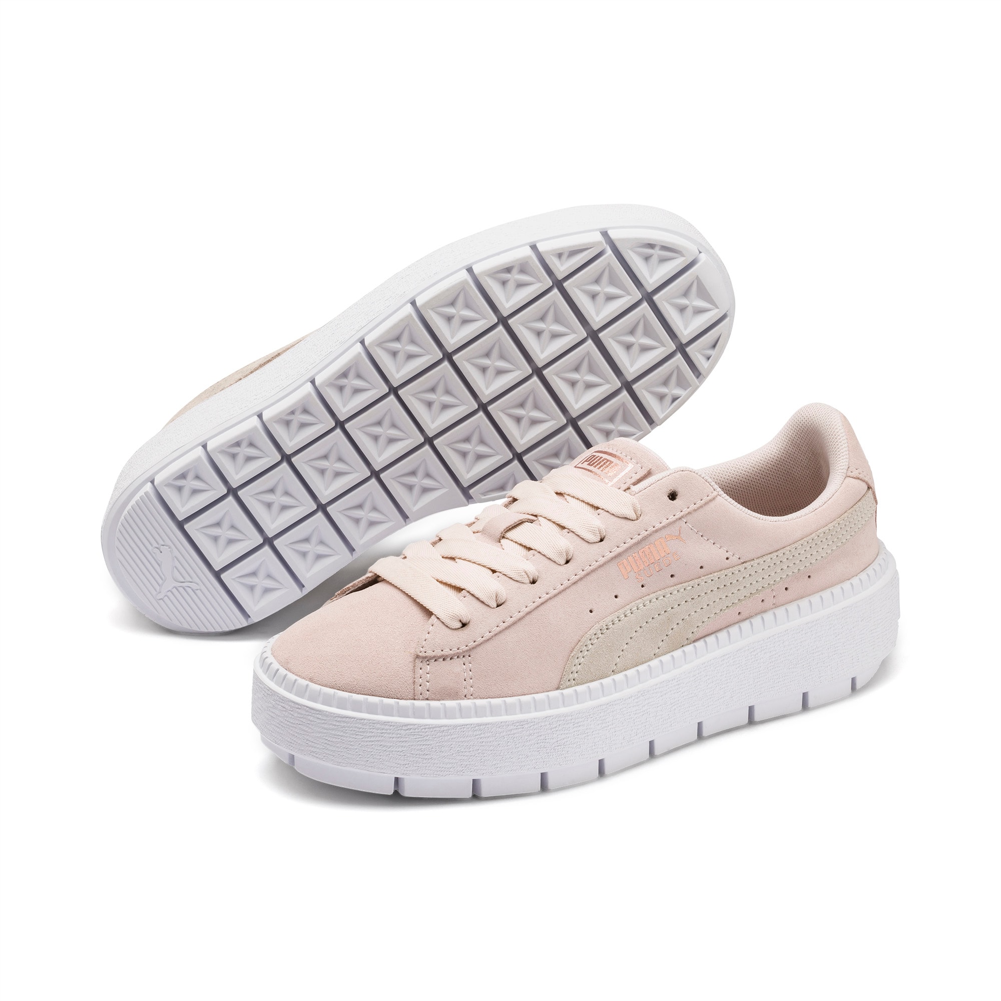 PUMA公式】スウェード プラットフォーム トレース ウィメンズ