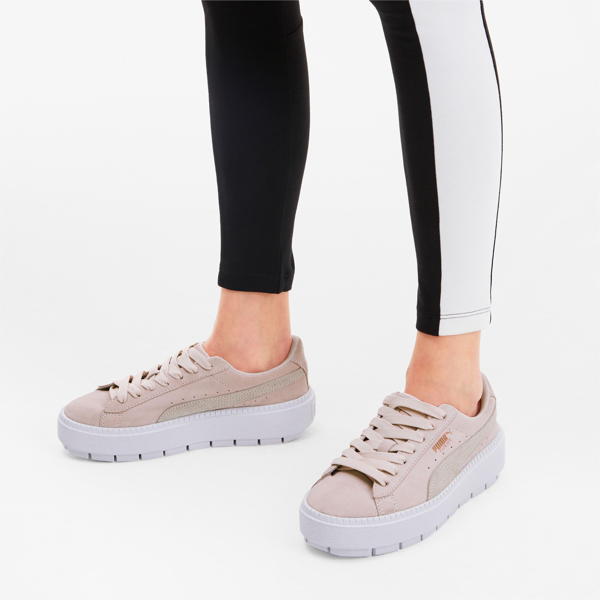 puma trace platform sneakers