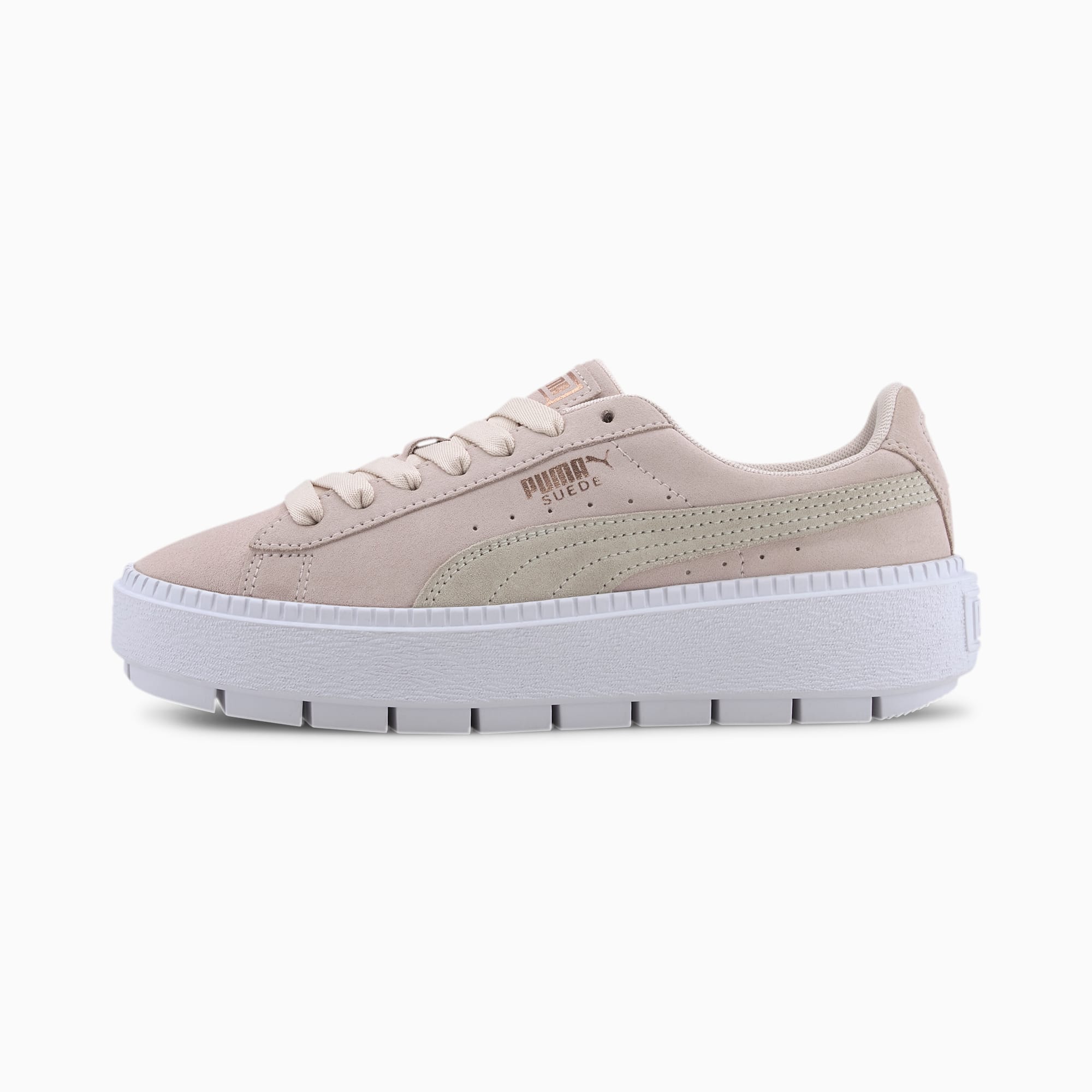 puma platform beige