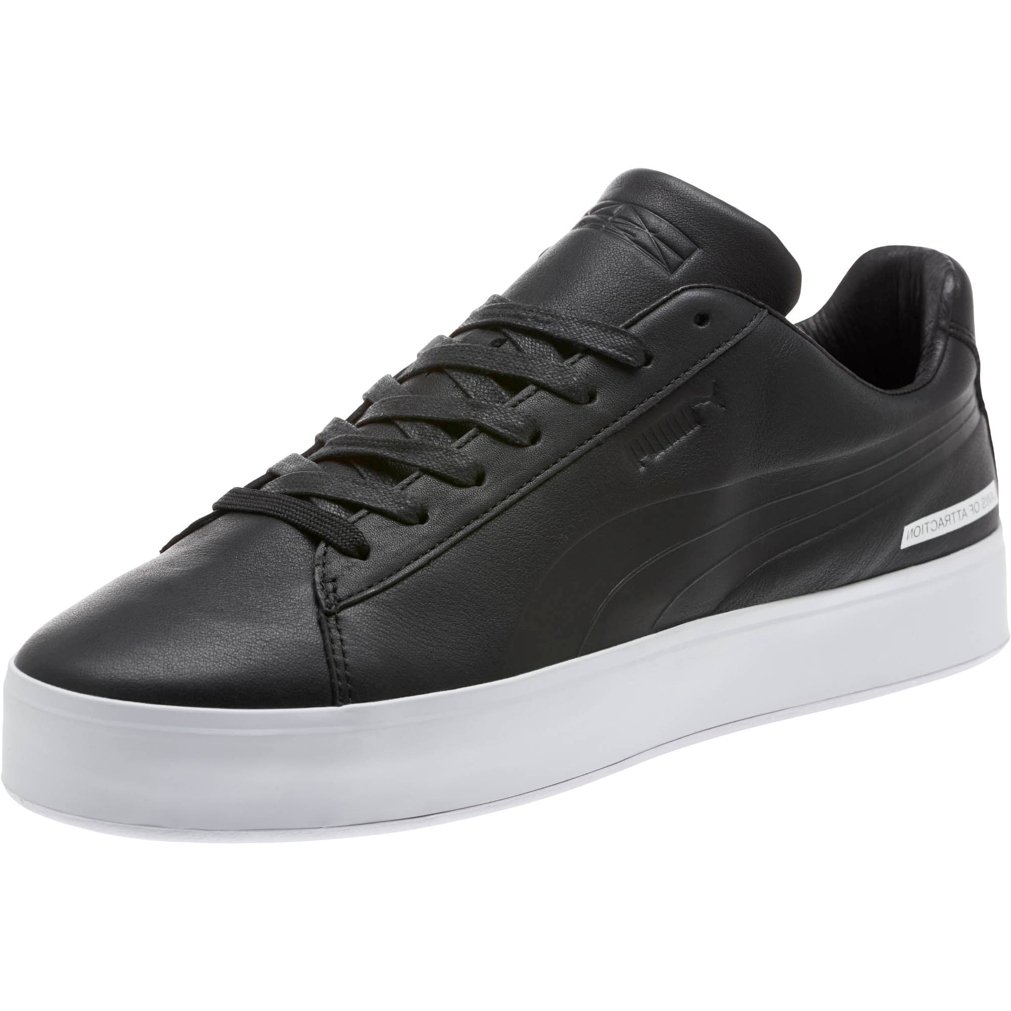 black platform sneakers puma