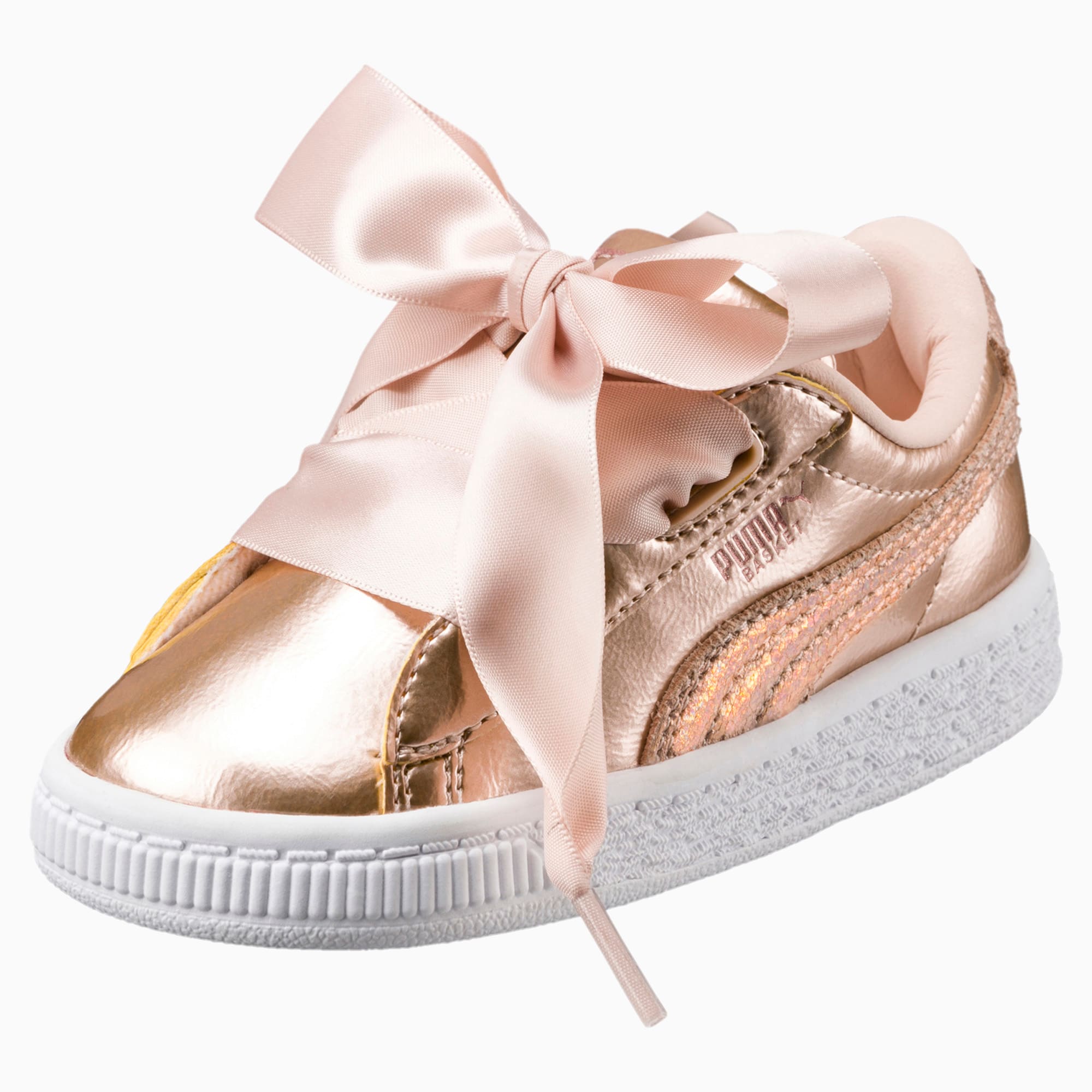 puma basket heart kids