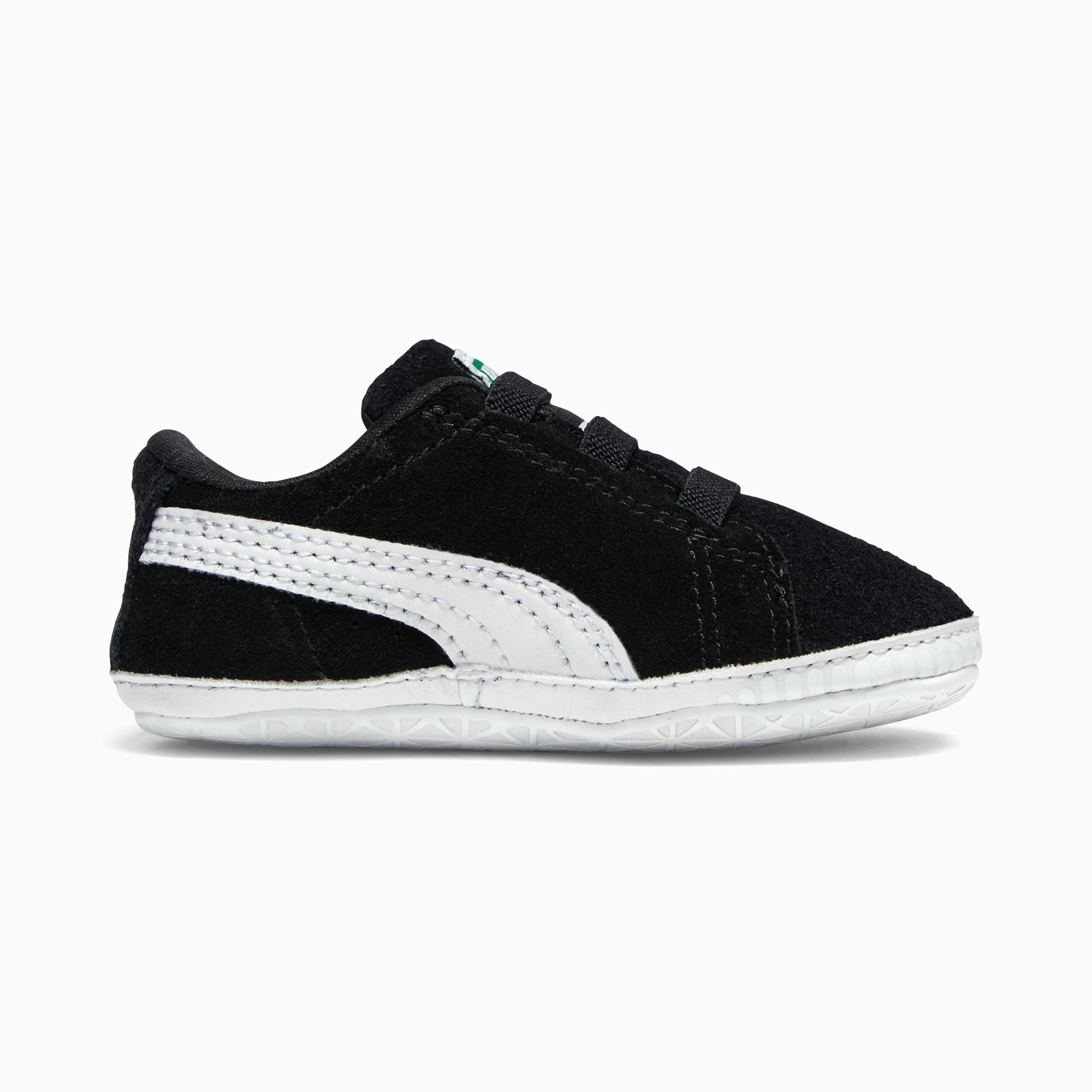 Pèpè star-patch suede crib shoes - Neutrals