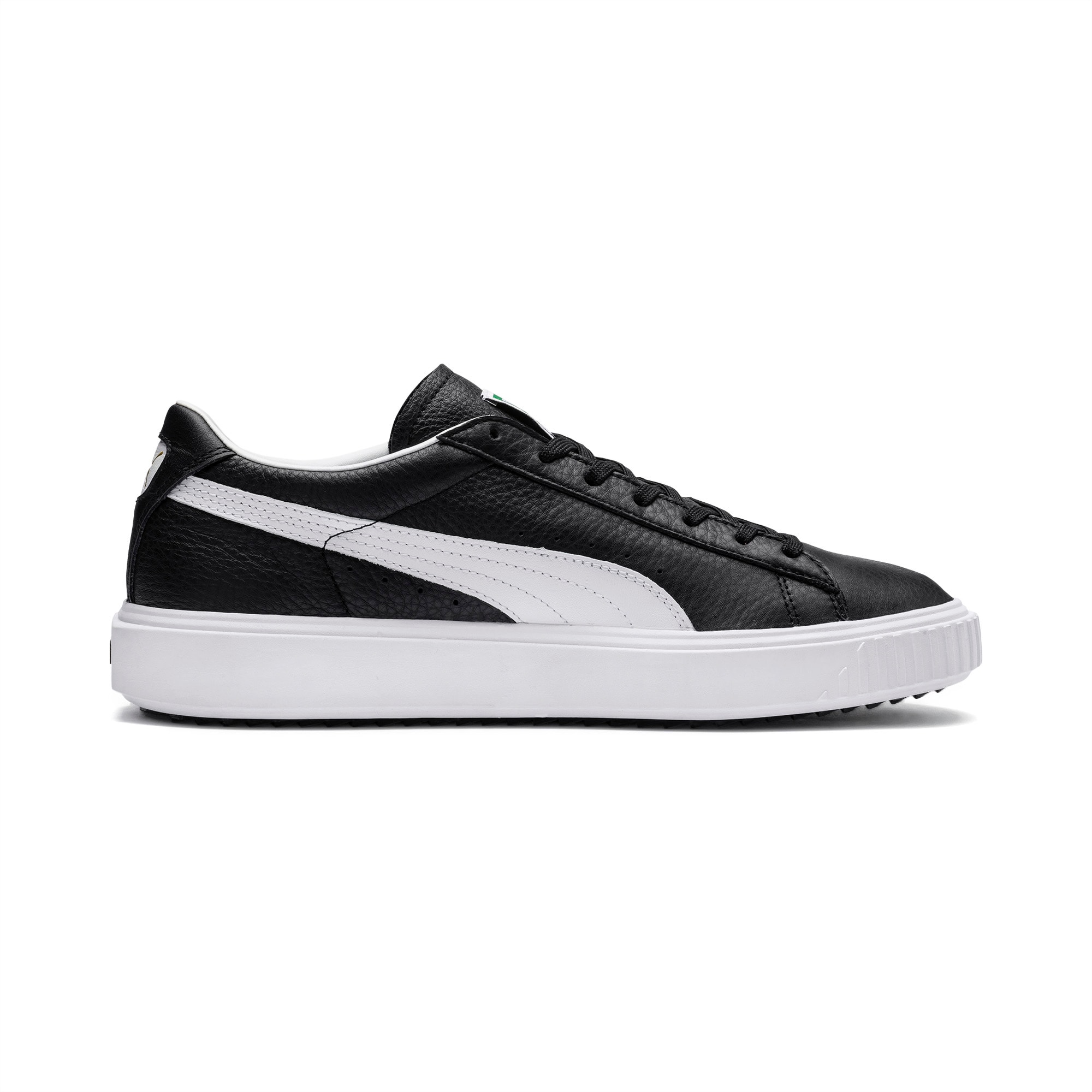 puma breaker leather white