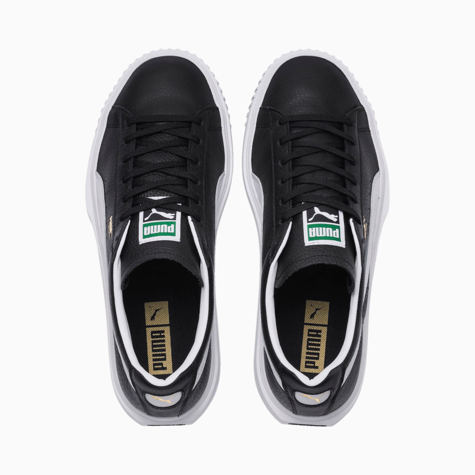 puma breaker leather sneakers