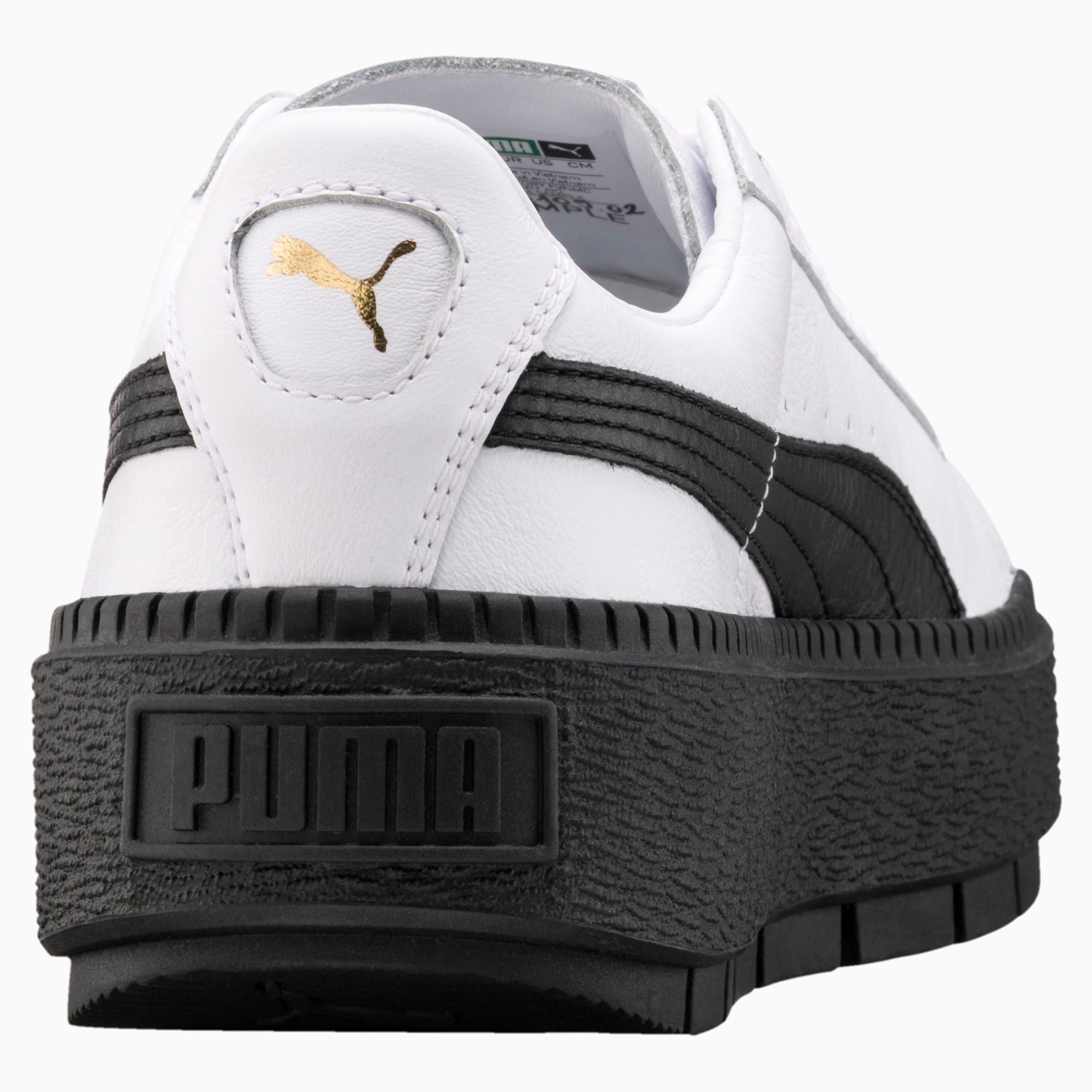 Puma platform trace bianche hotsell