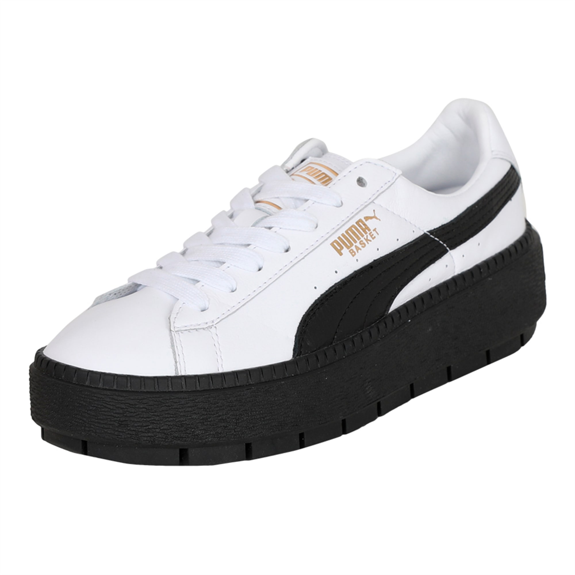 Platform trace leather clearance