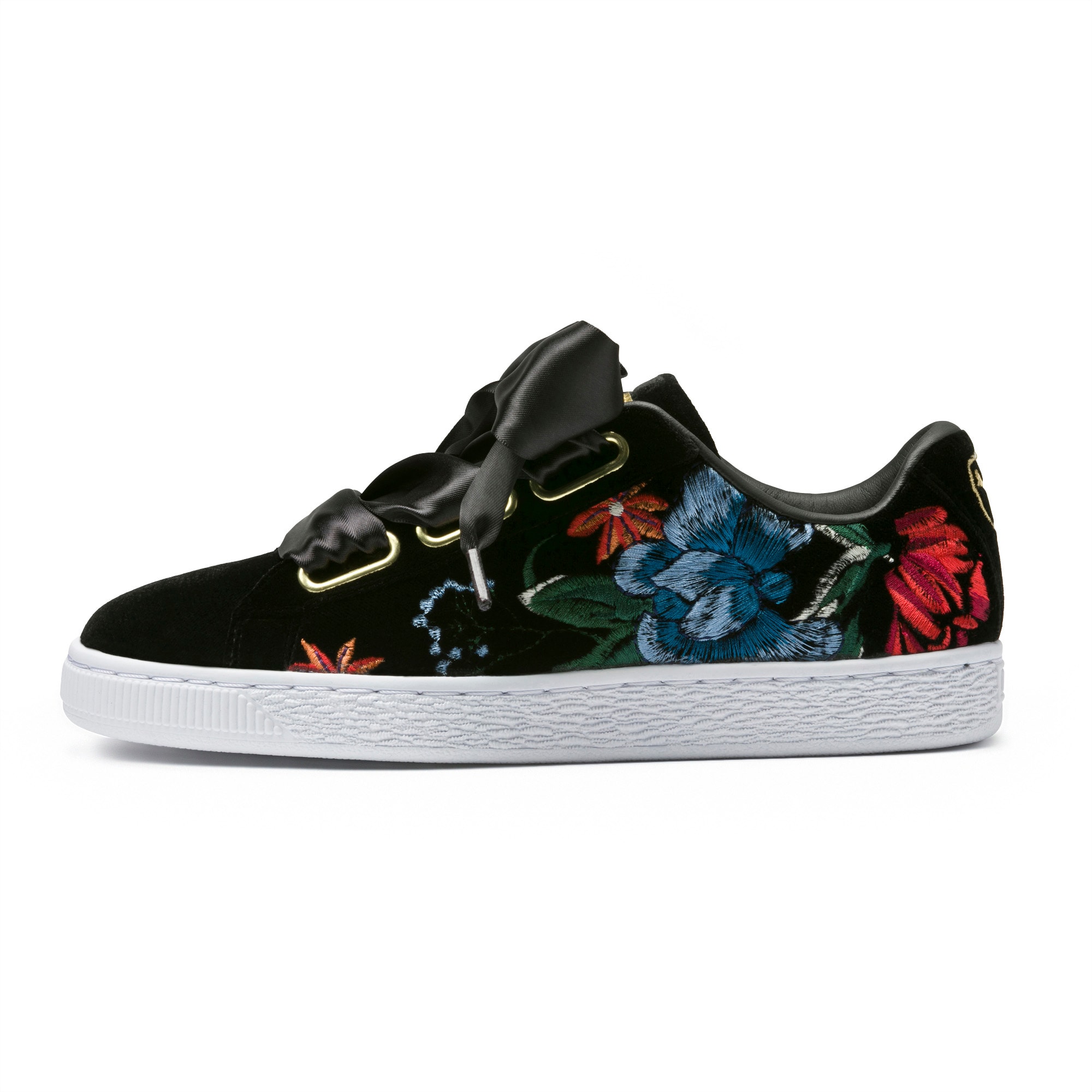 Puma basket heart junior black new arrivals