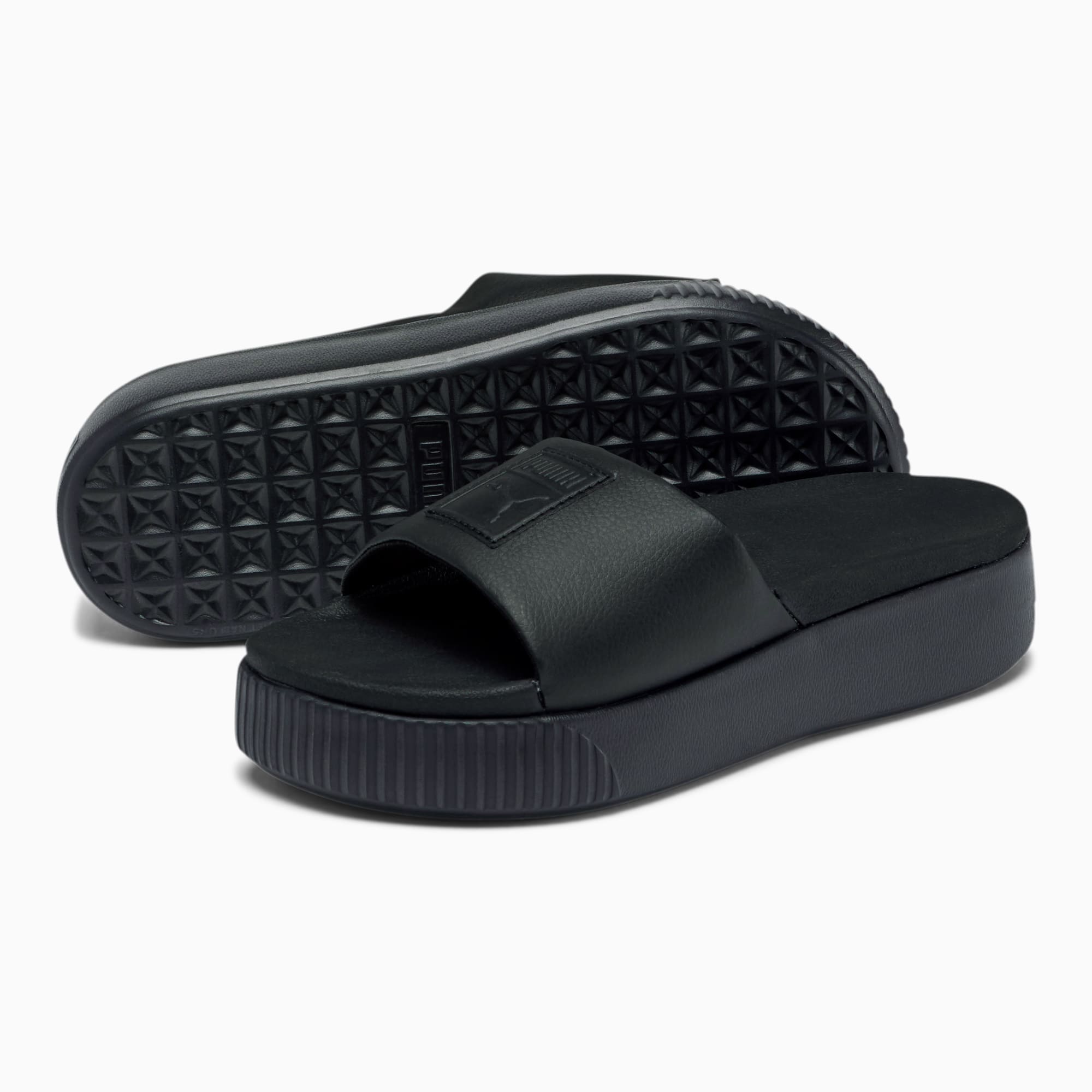 puma platform slide sandals