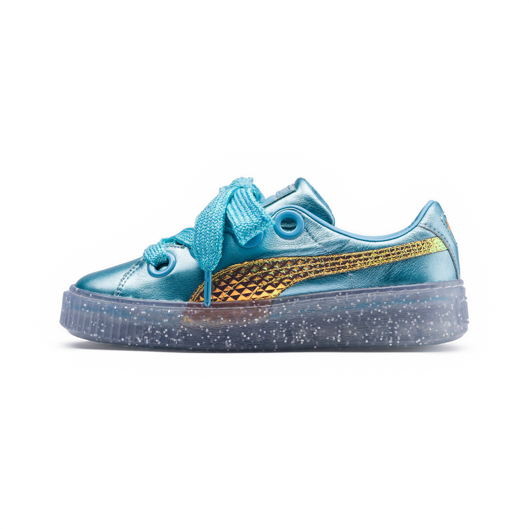 puma glitter platform
