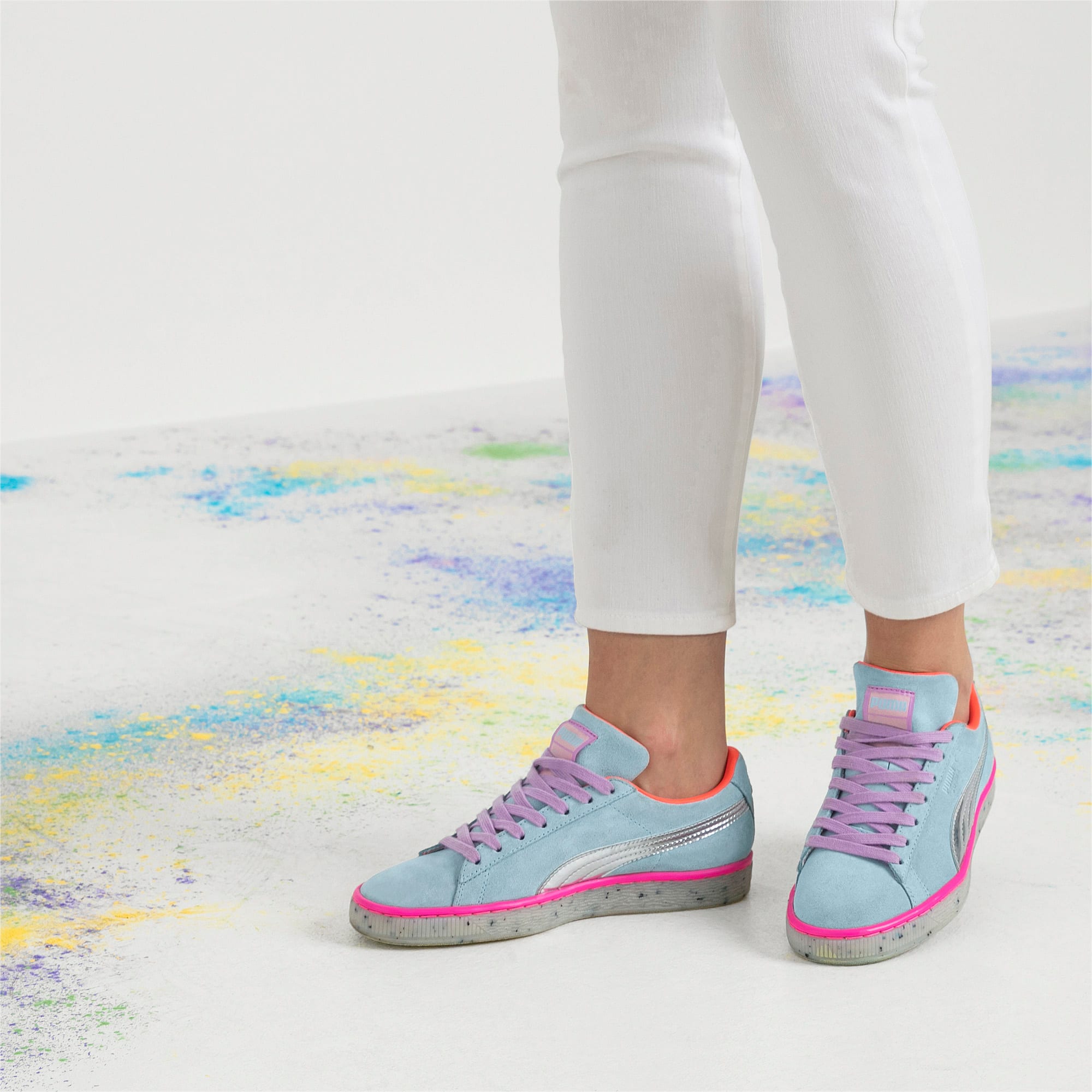 Puma x sophia webster suede women's sneakers discount