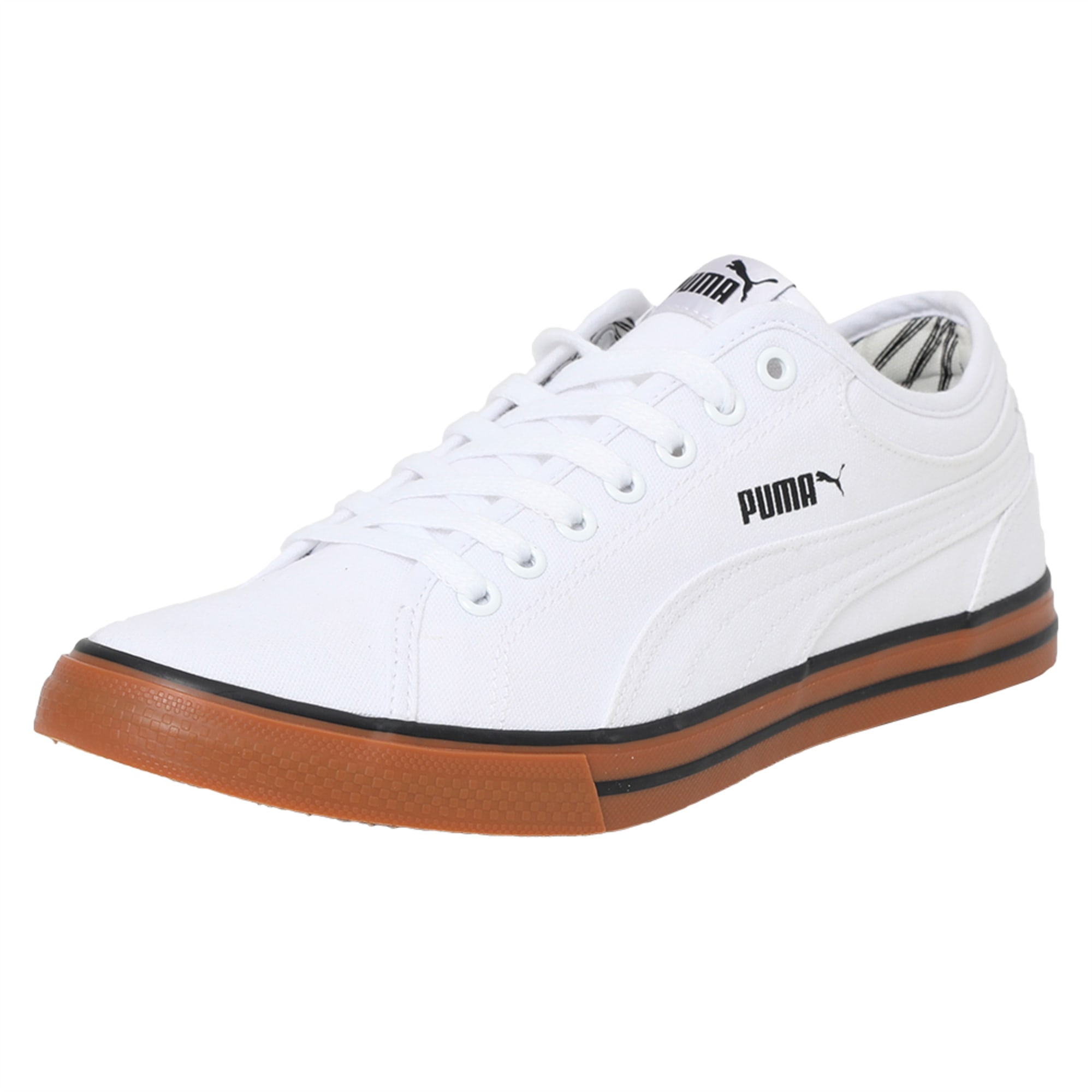Puma men s yale discount gum solid sneakers