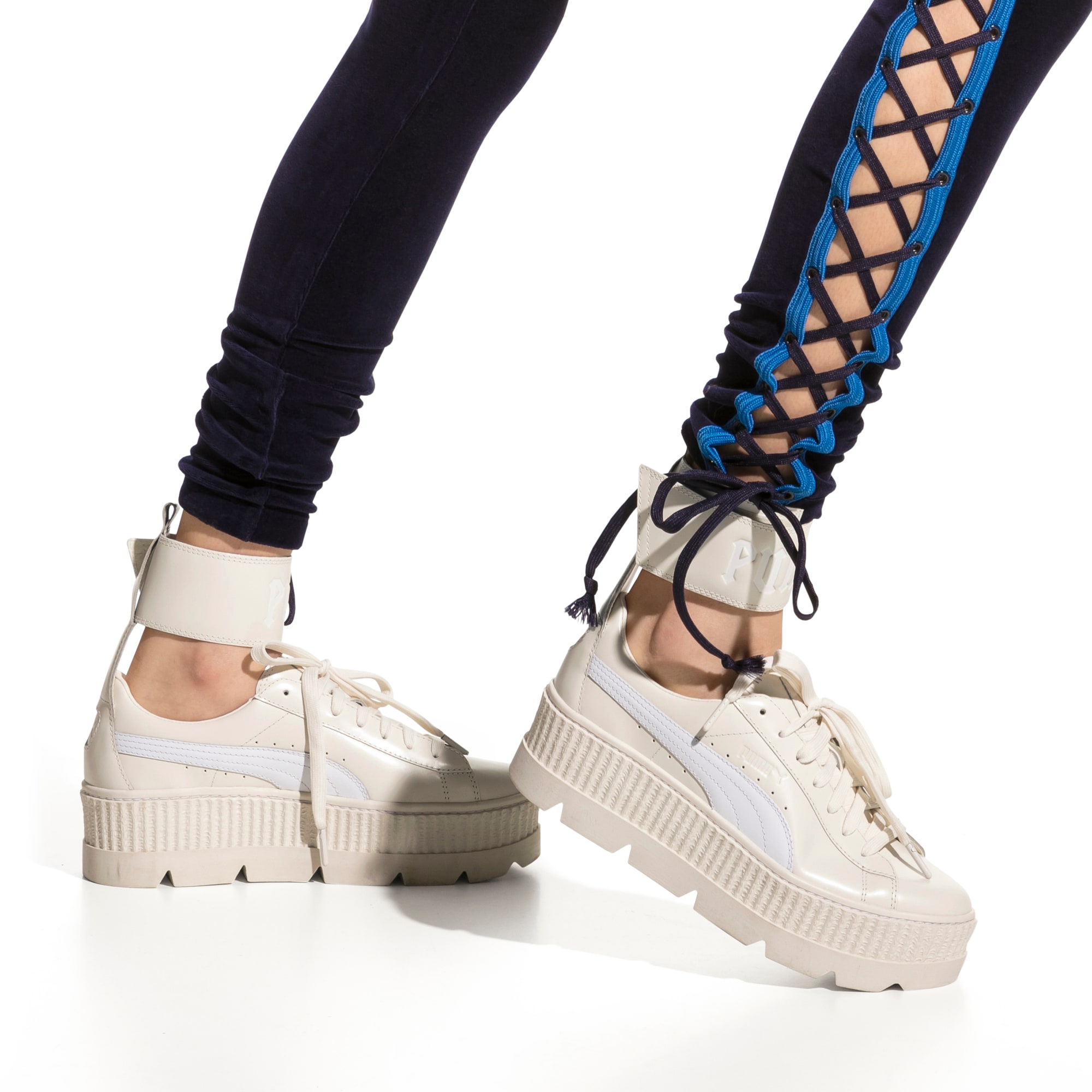 puma x fenty ankle strap creeper