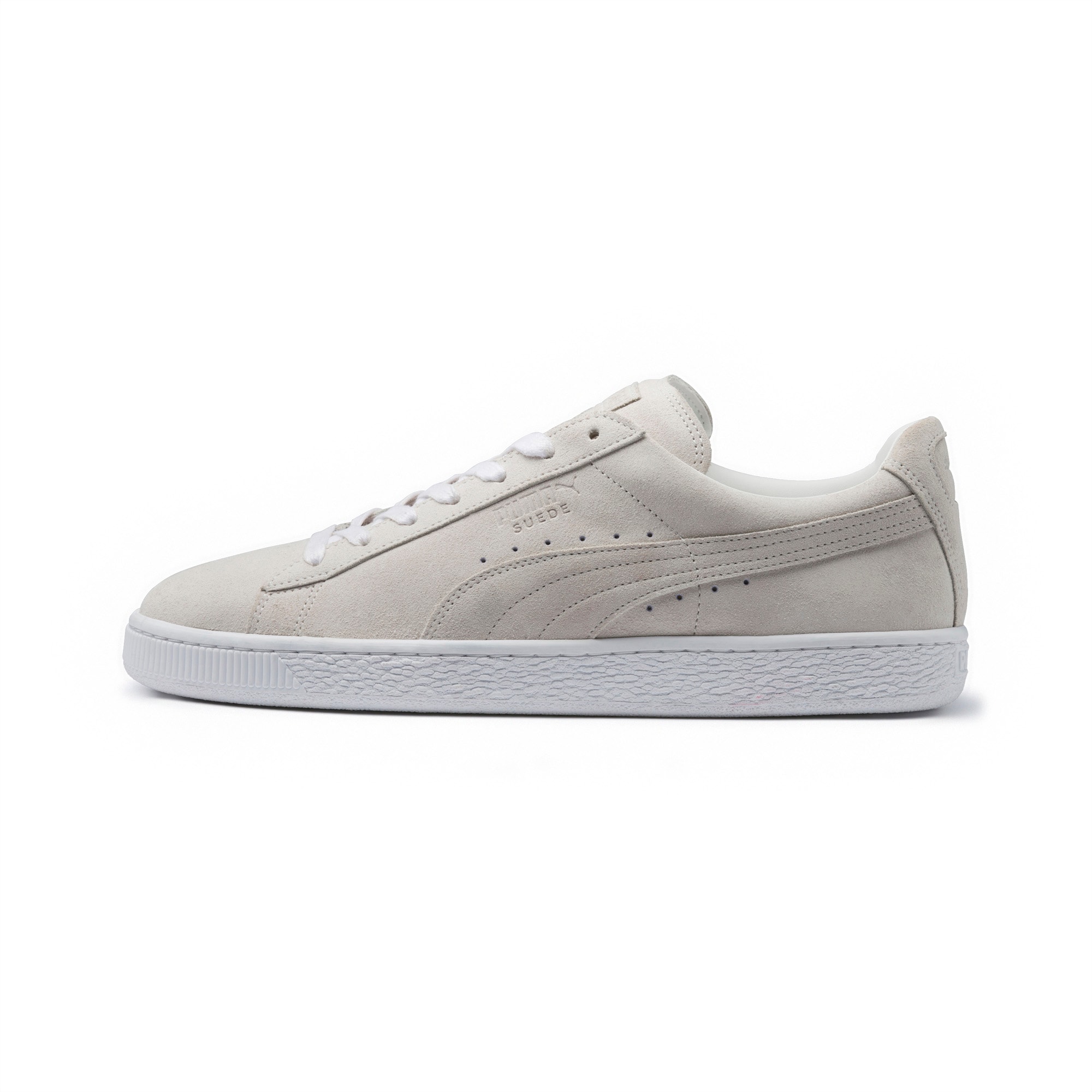 puma suede classic grey white