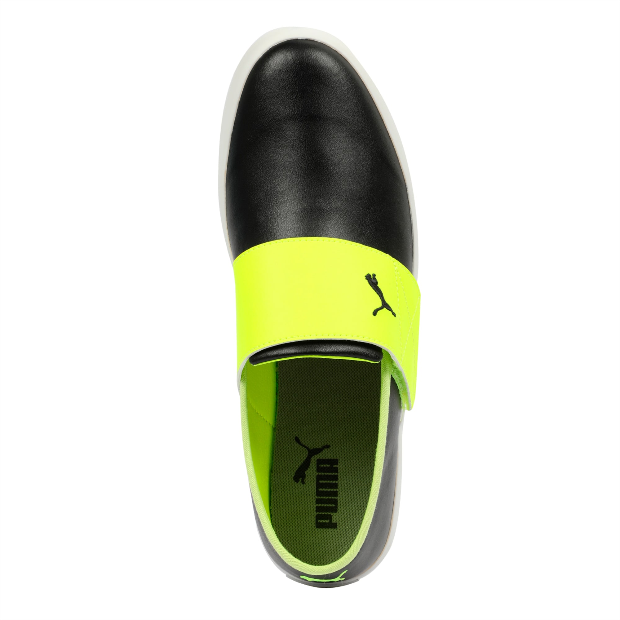 puma milano slip on sneakers black