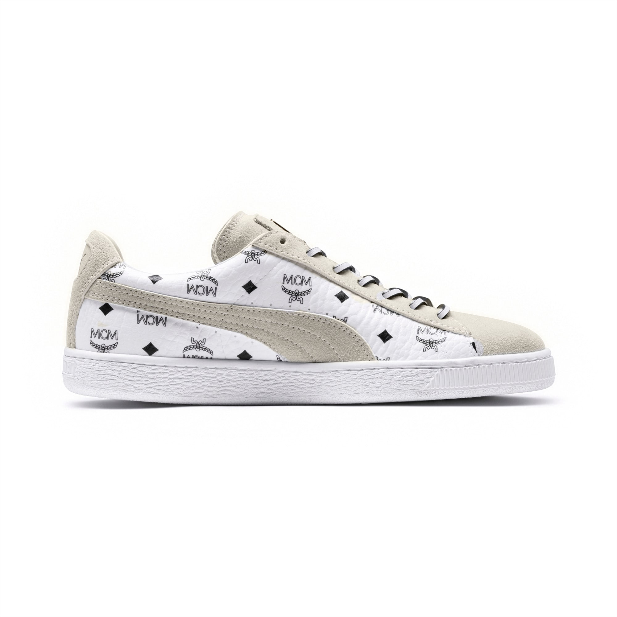 mcm puma white