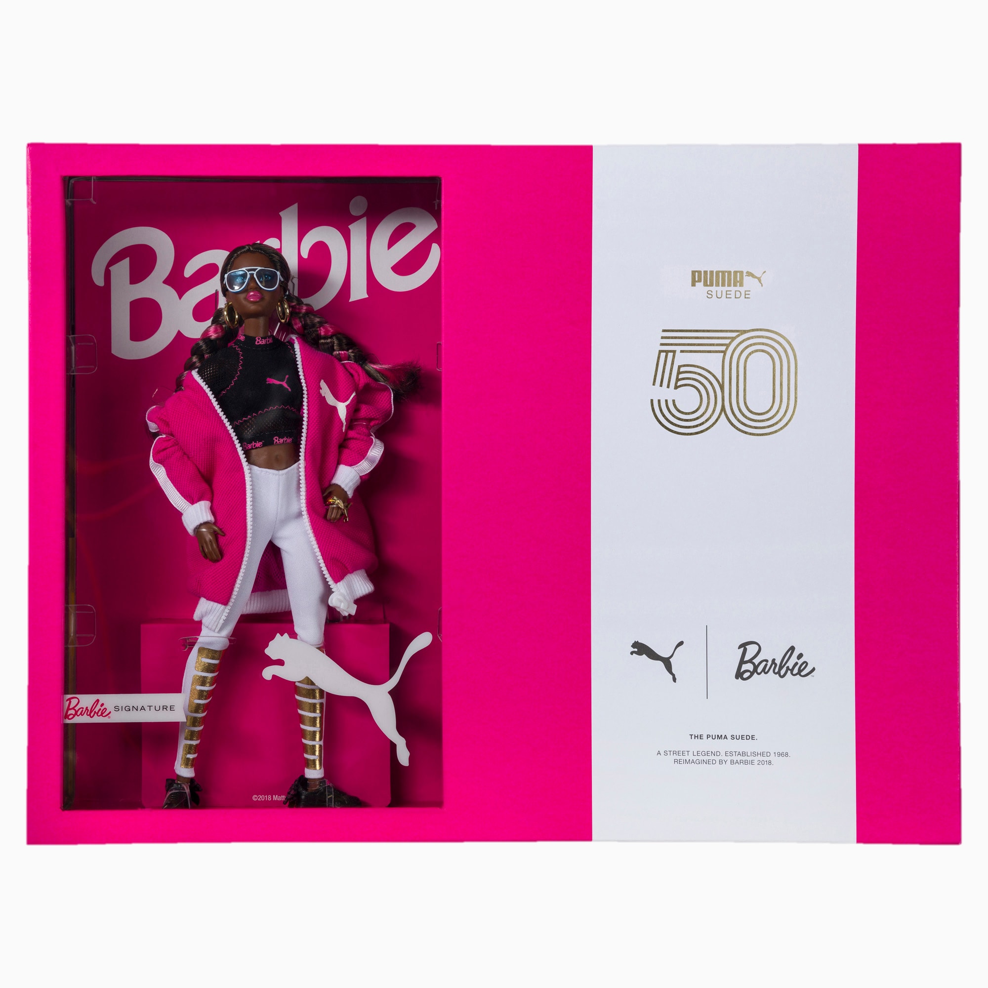 puma collab barbie