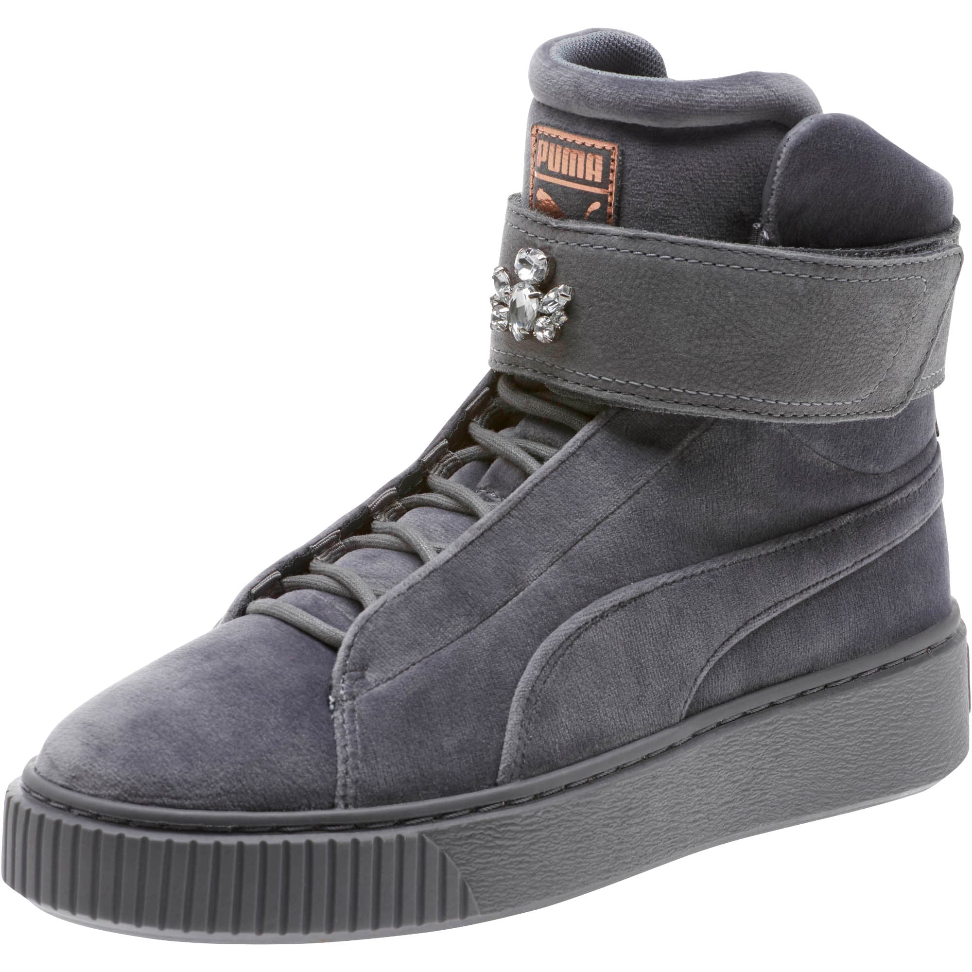 Platform Mid Velour Women S Sneakers Puma Us