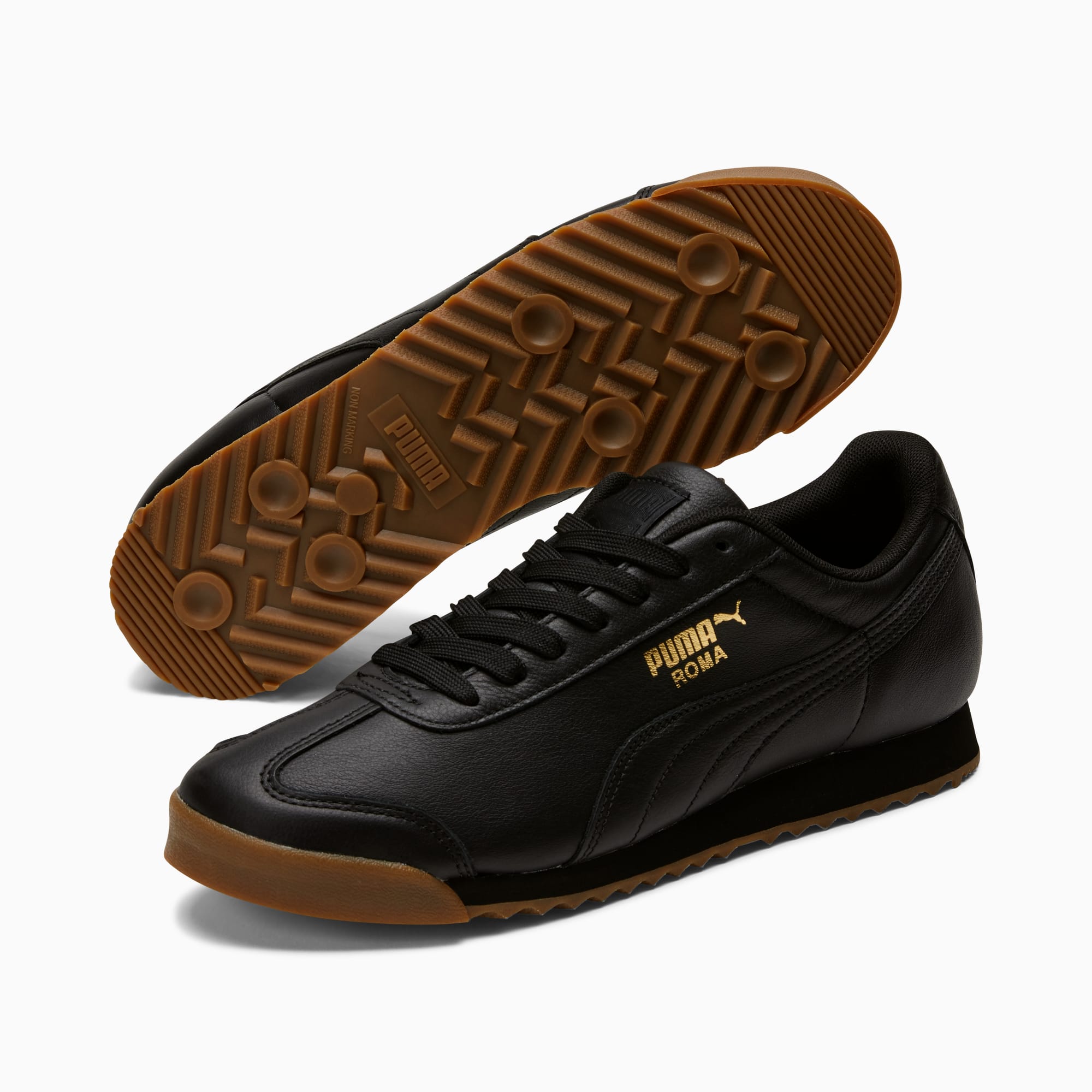 puma roma classic black
