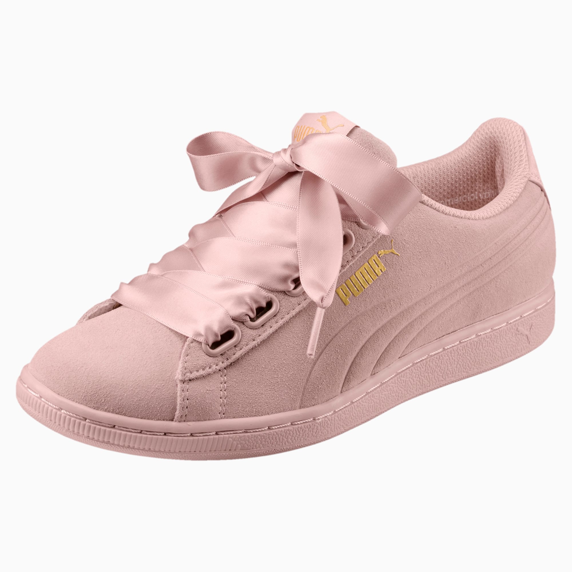 Puma pink ribbon trainers clearance