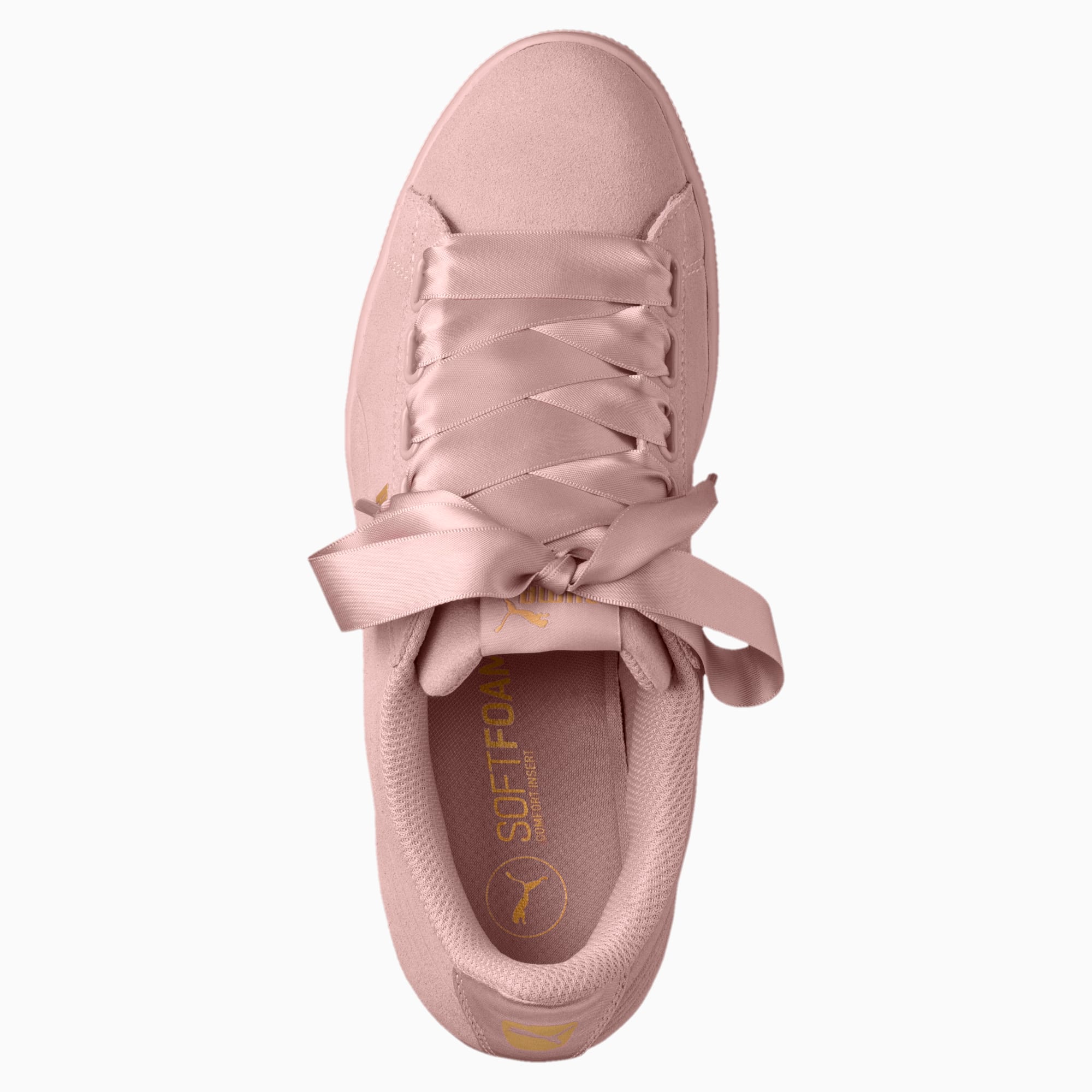 vikky ribbon satin women's trainers