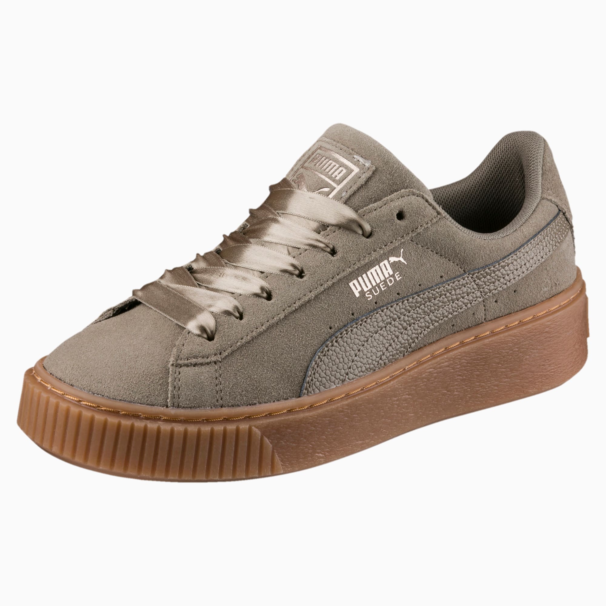 Suede Platform Bubble Women's Trainers 