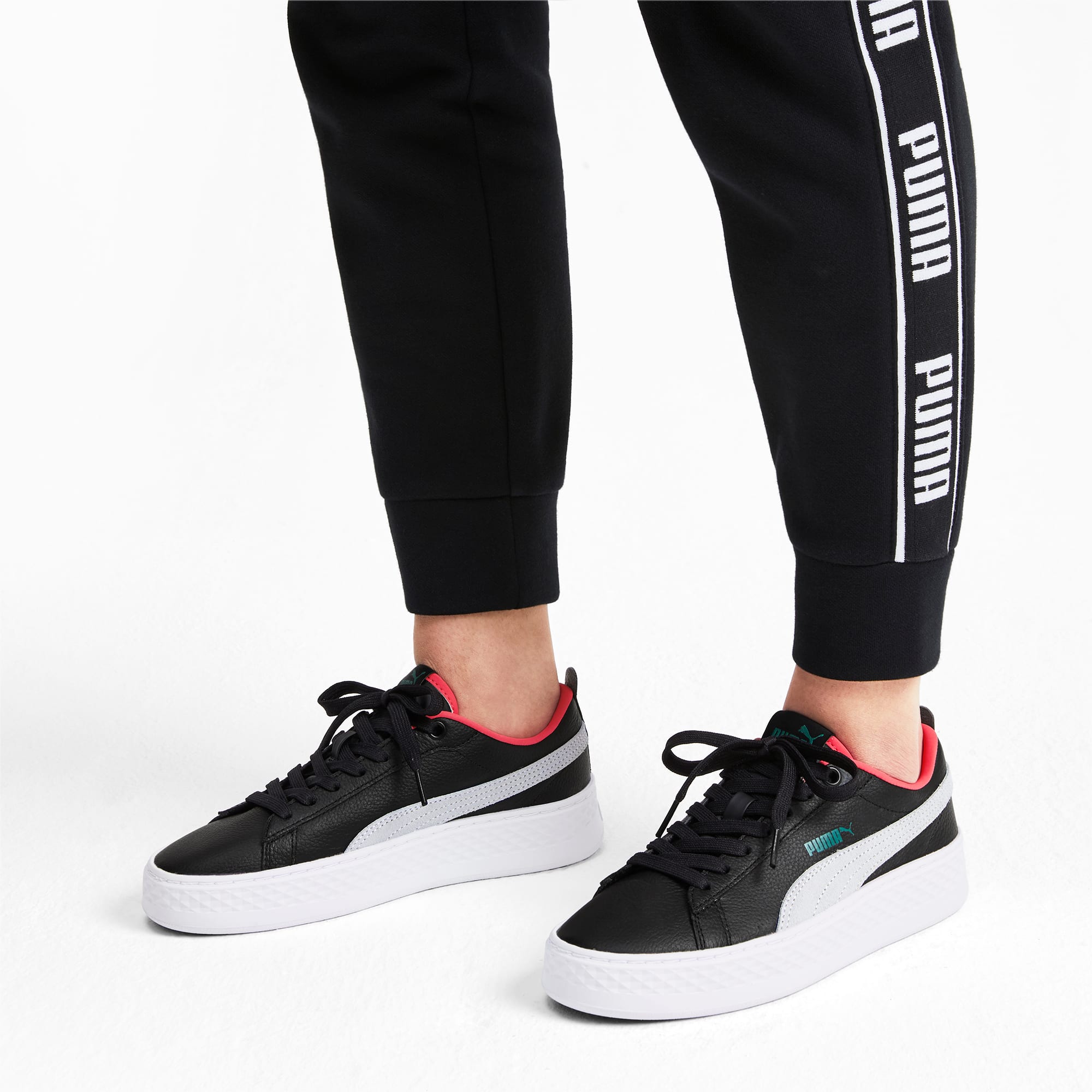 puma soft foam womens black