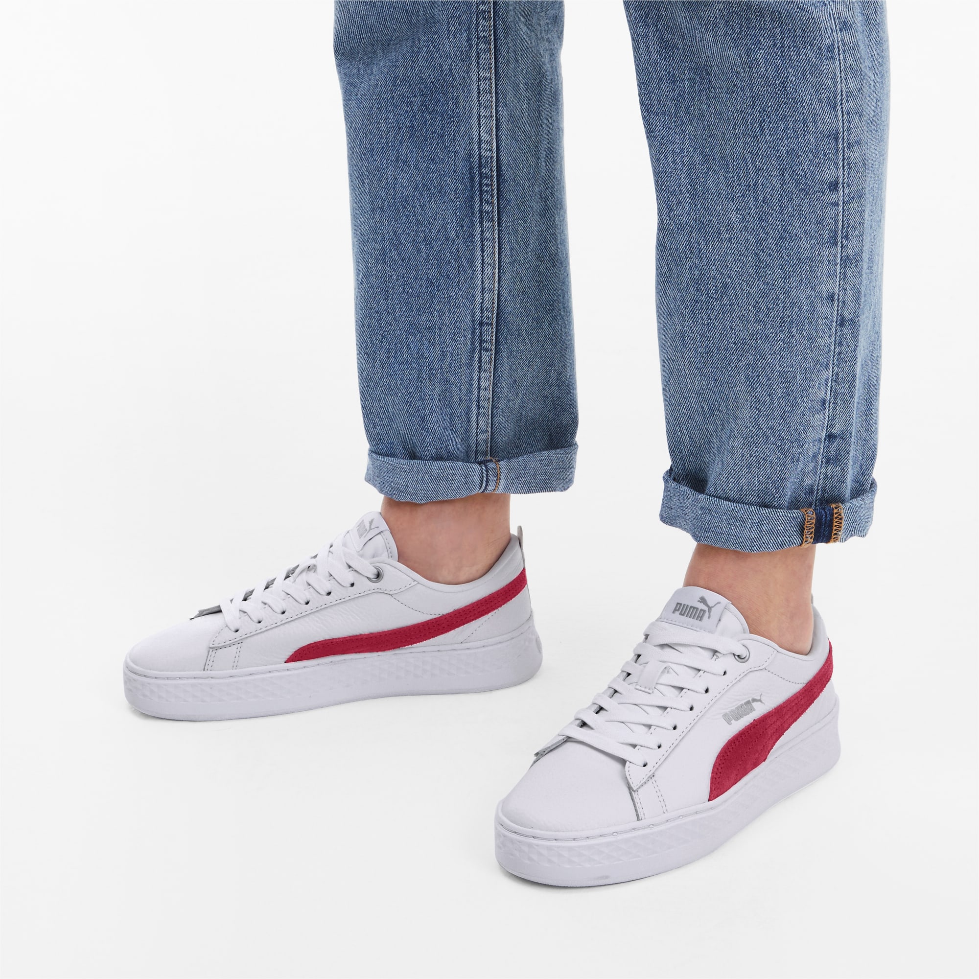 puma smash platform sneakers