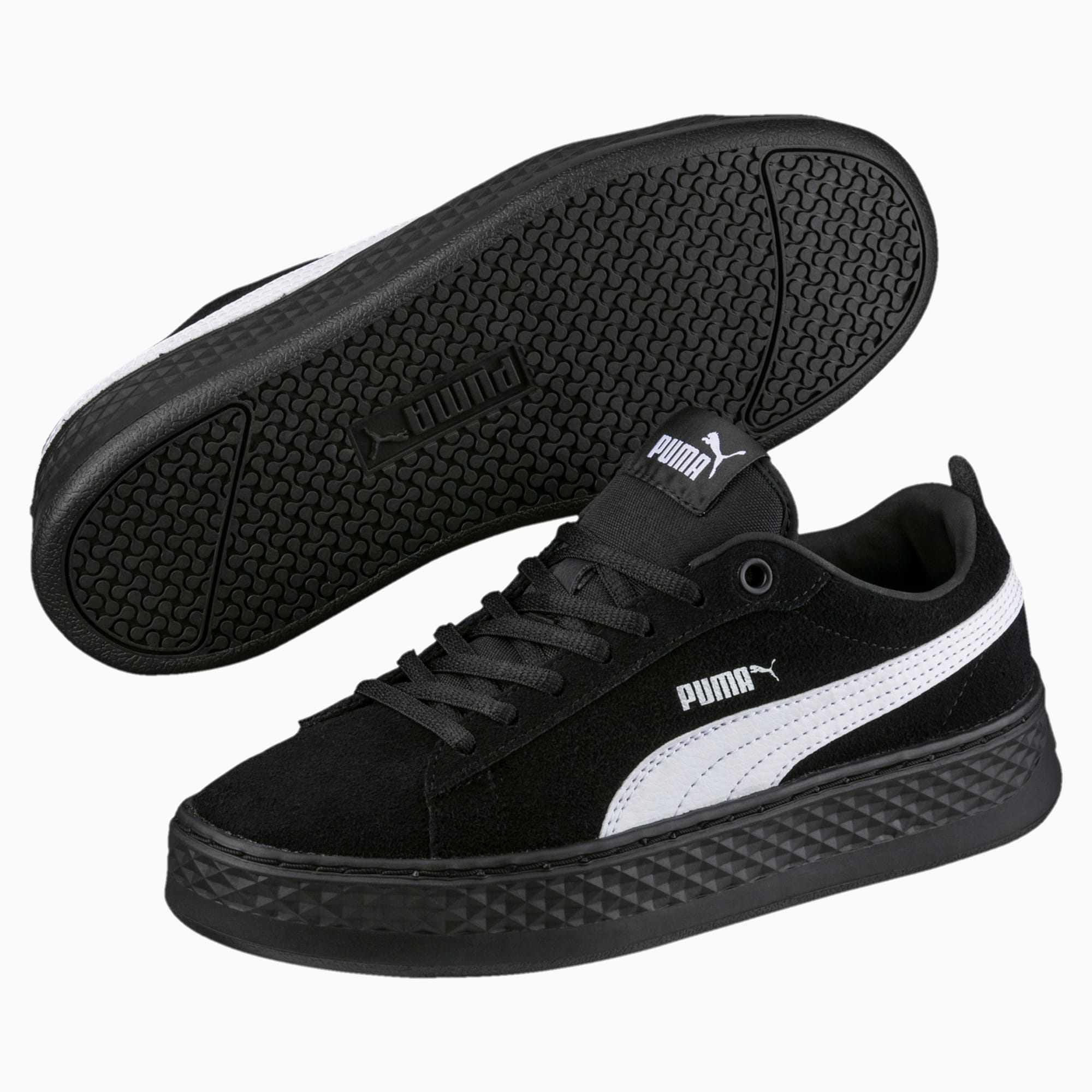 puma smash platform suede